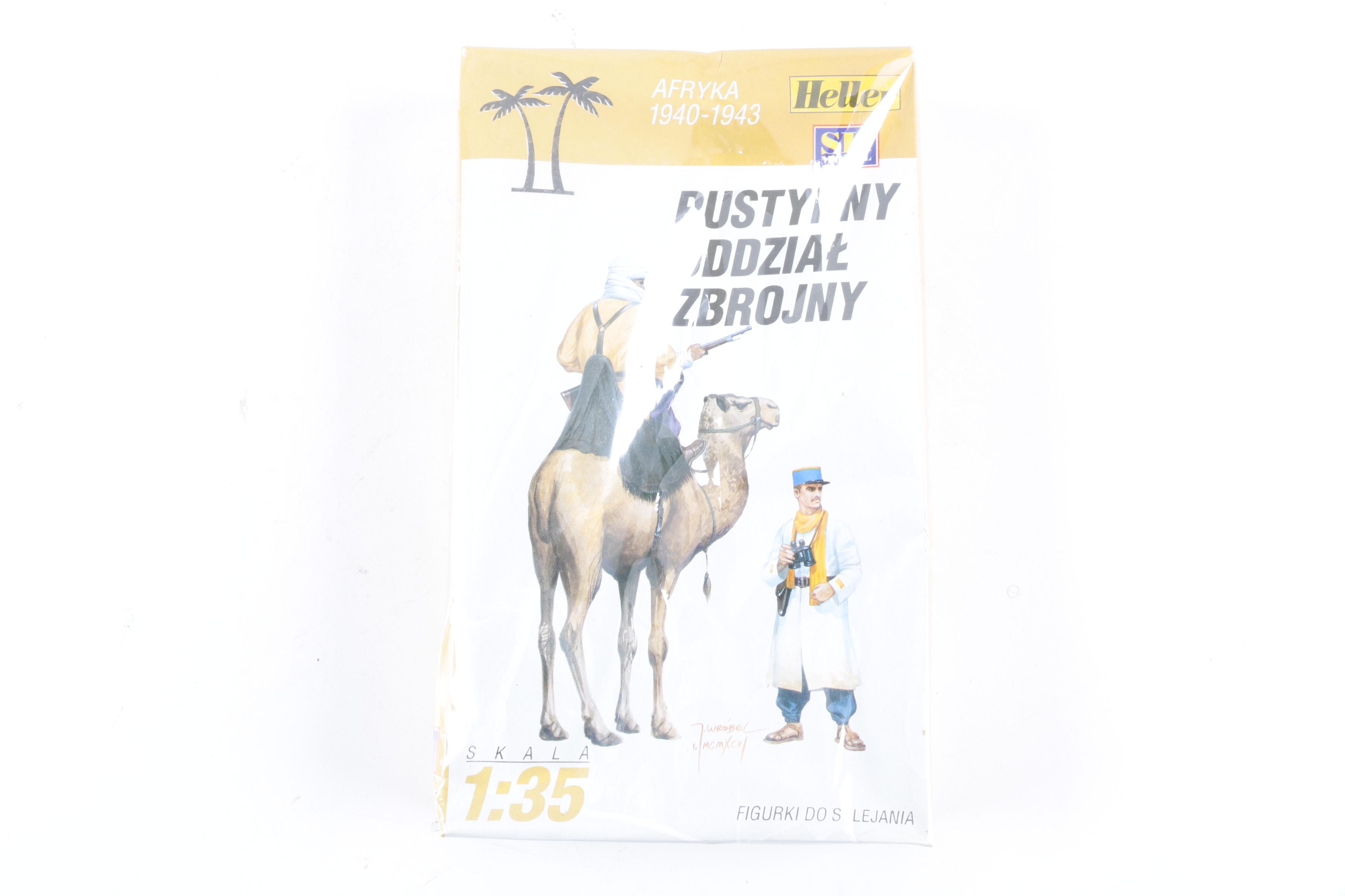 Polish Heller Scale Model "Pustynny Oddzial Zbrojny"