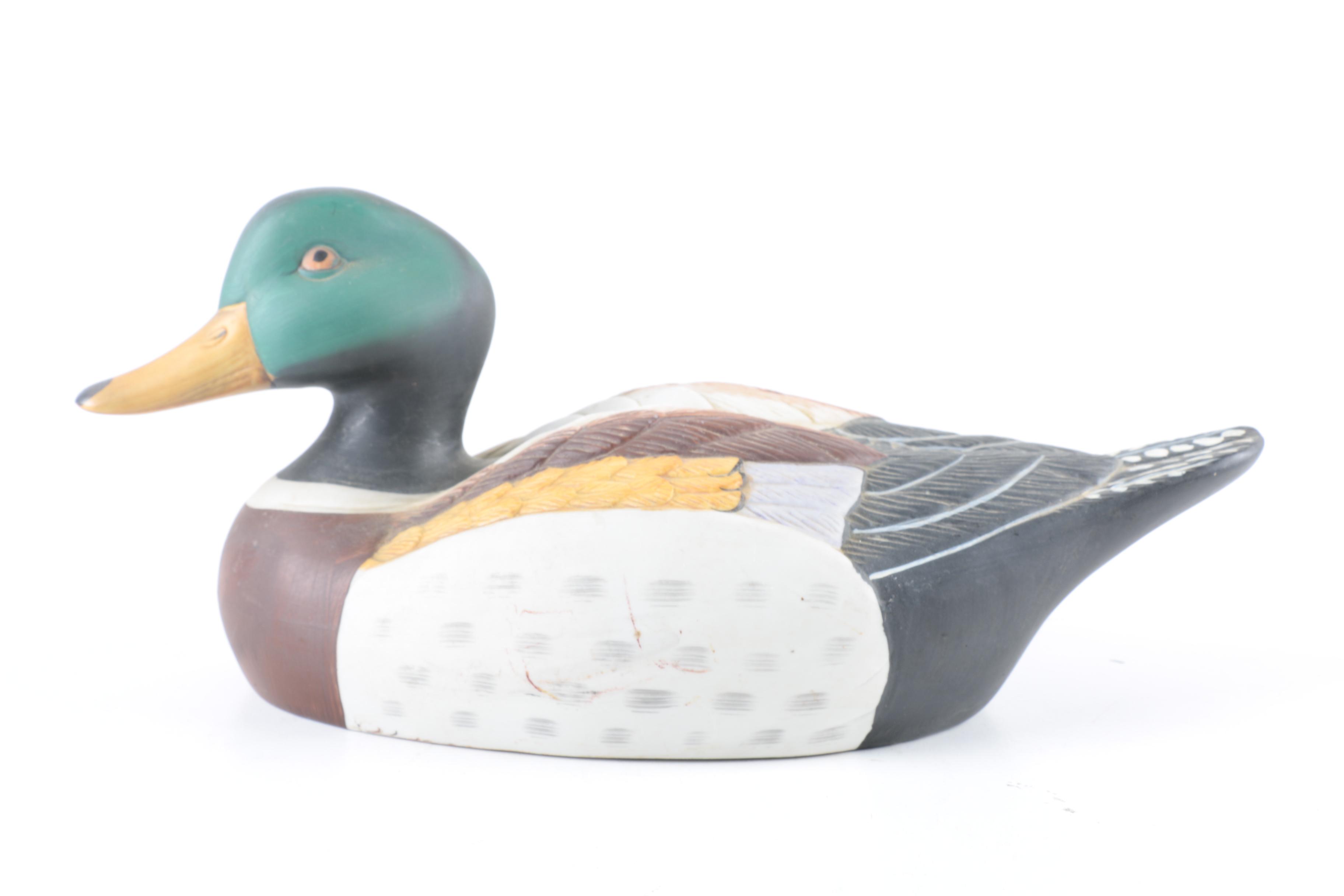 Pair of Duck Figurines