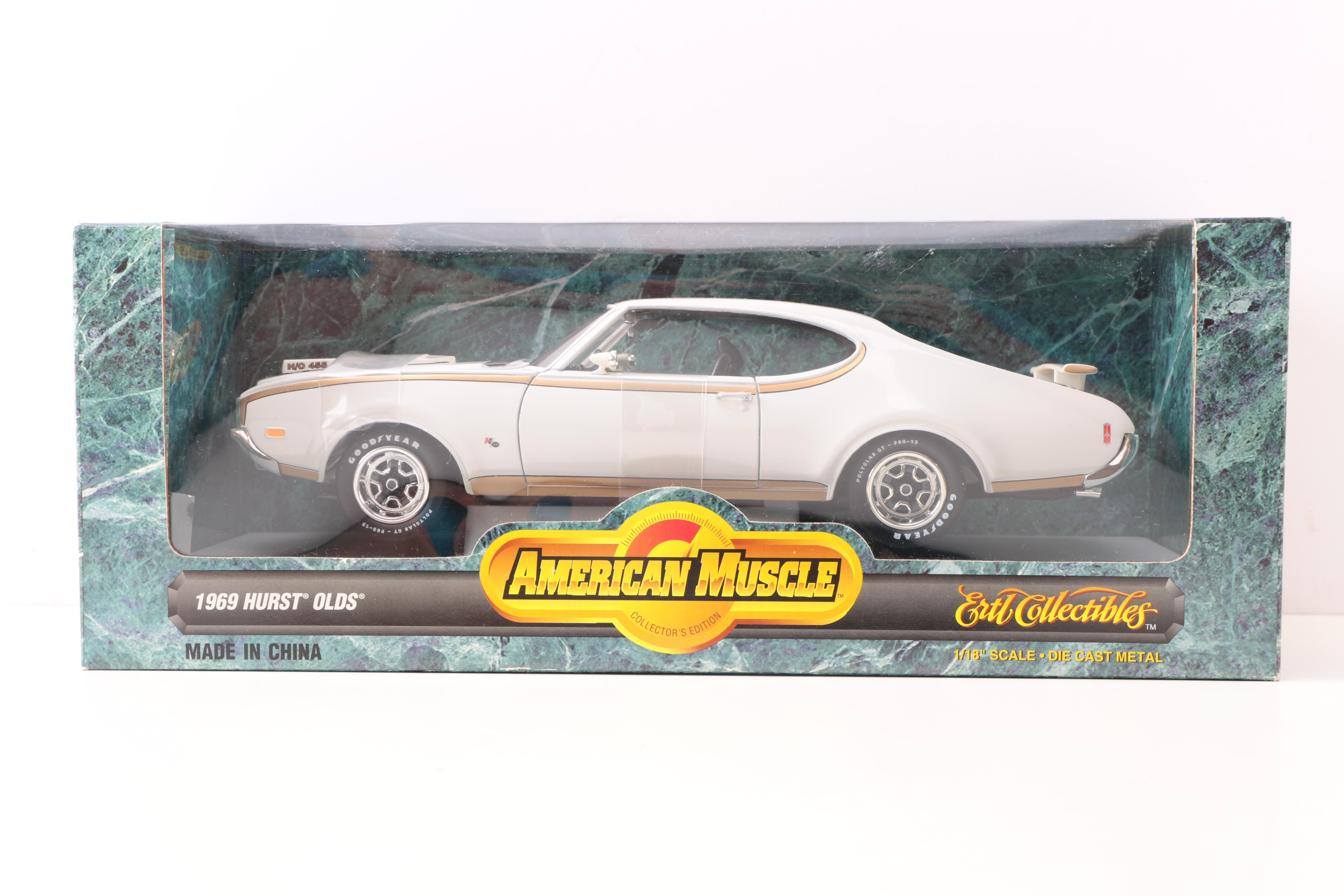 Collection of ERTL Collectibles "American Muscle" Die Cast Metal Cars