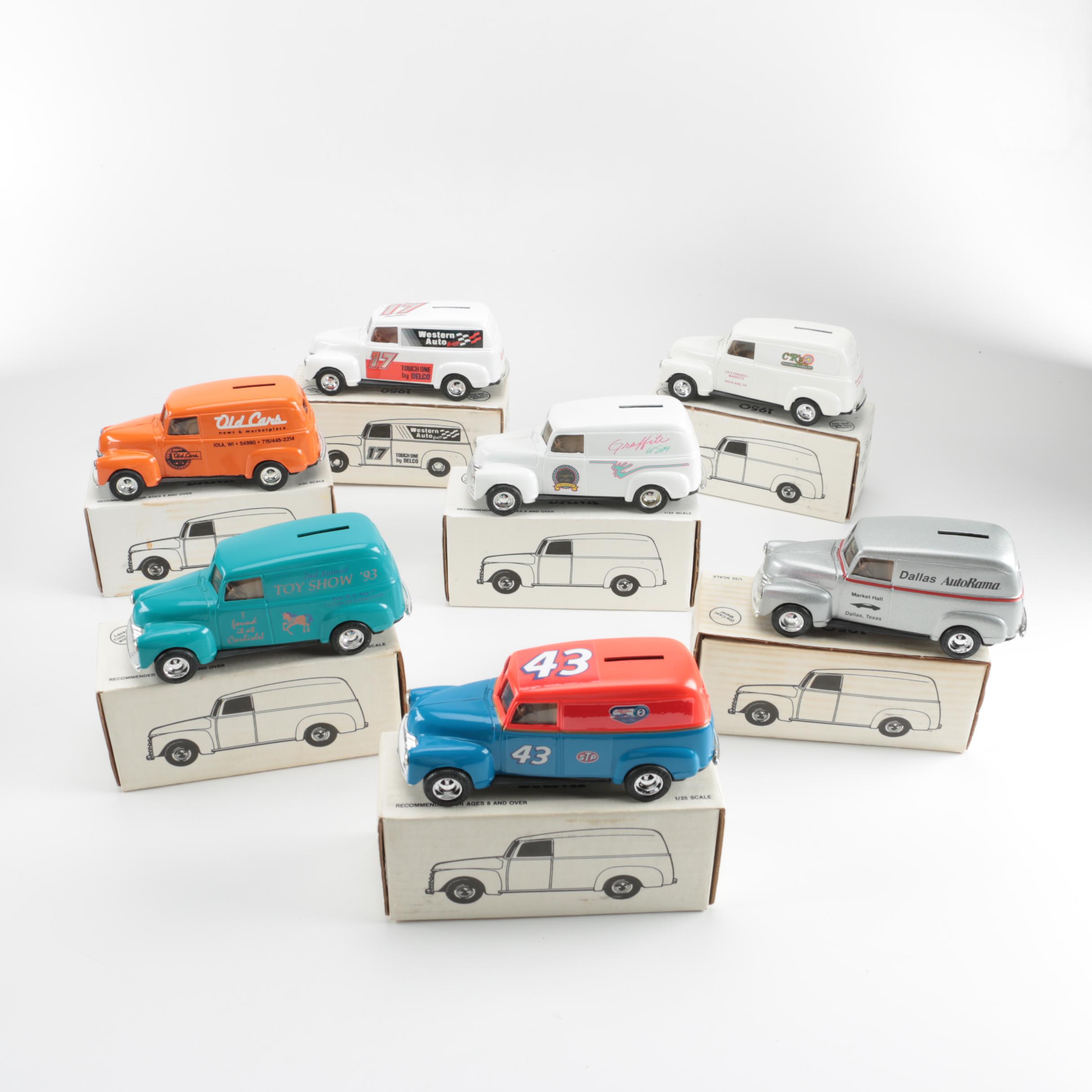 ERTL Model 1950 Panel Truck Banks