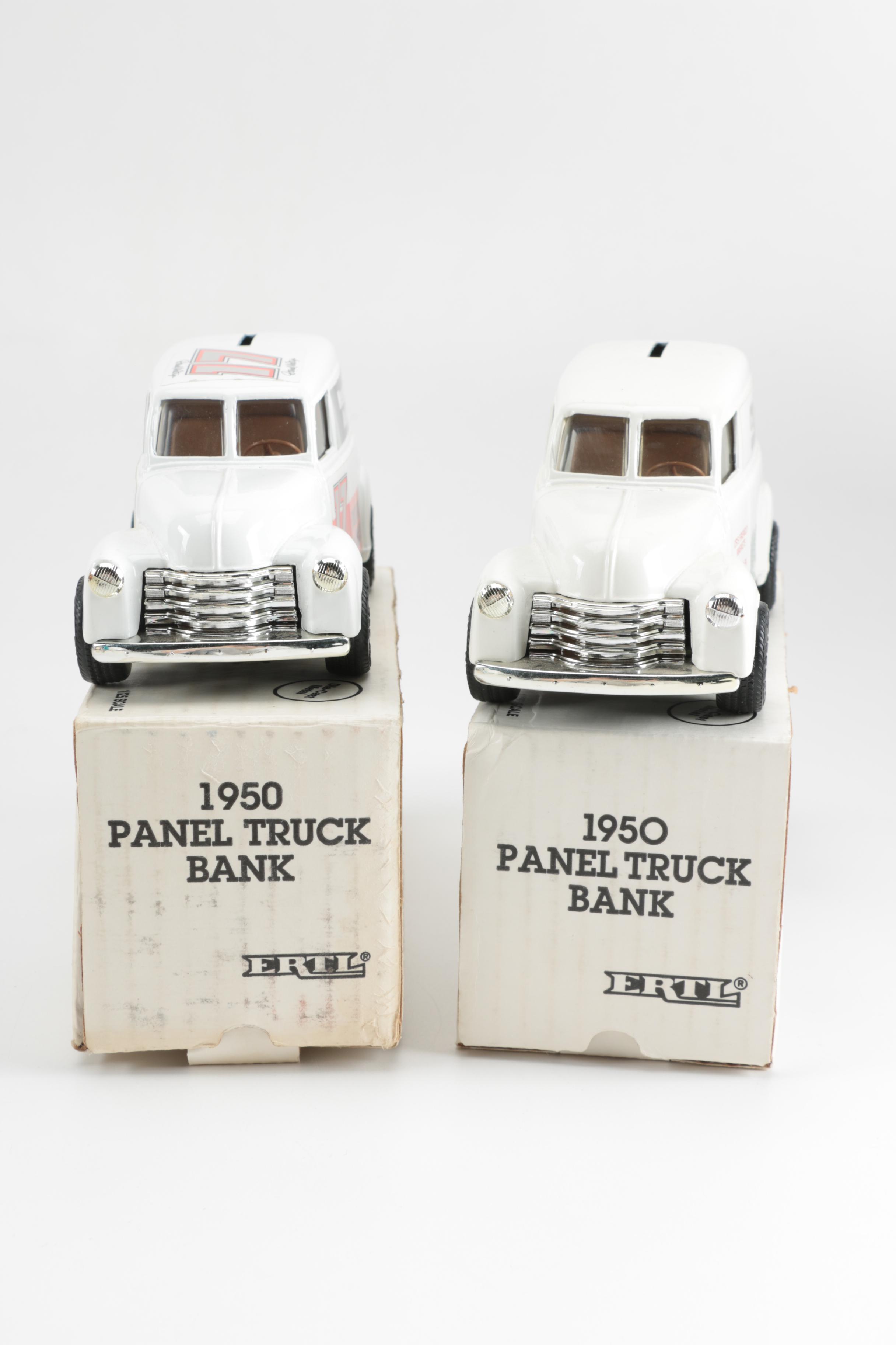 ERTL Model 1950 Panel Truck Banks