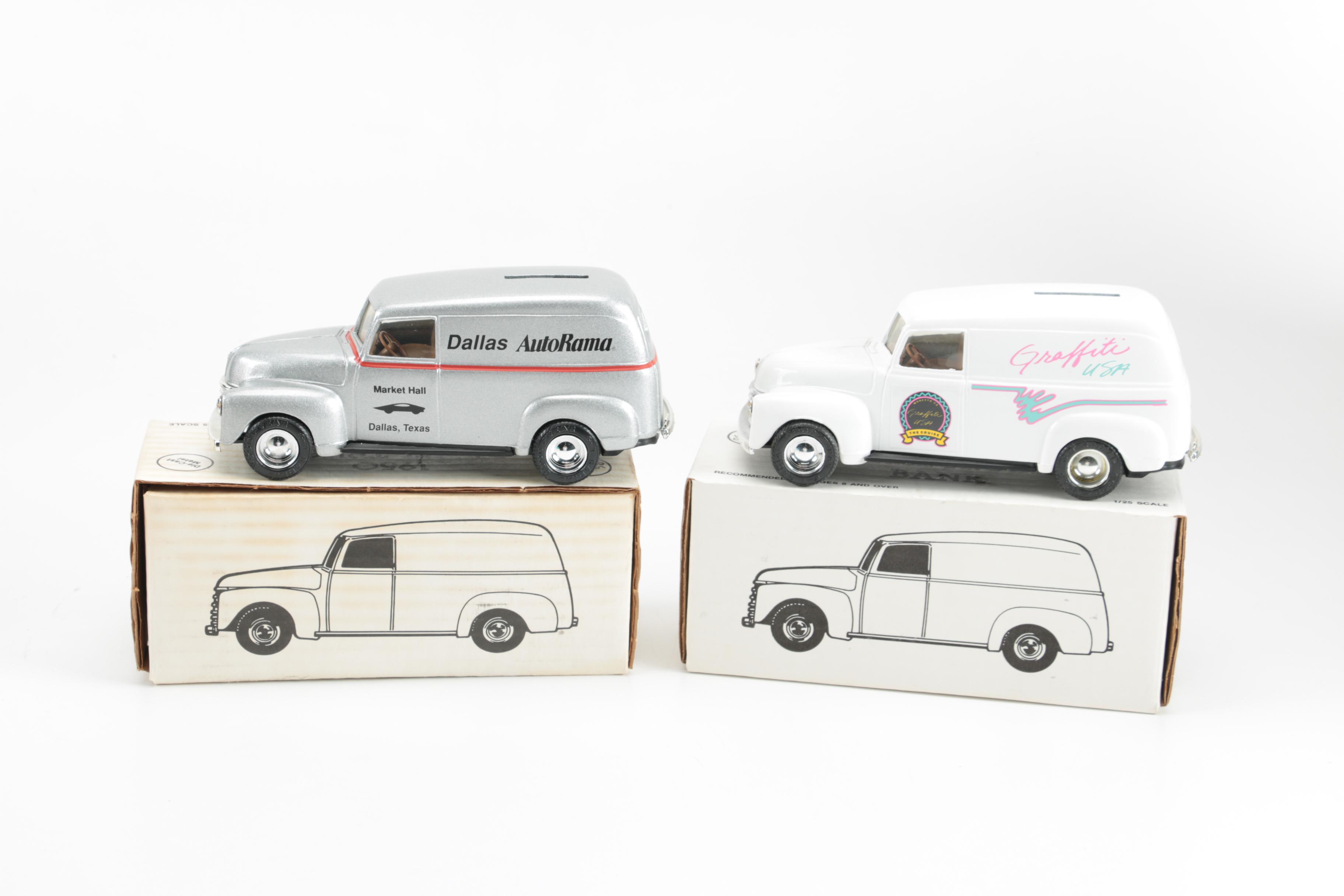 ERTL Model 1950 Panel Truck Banks