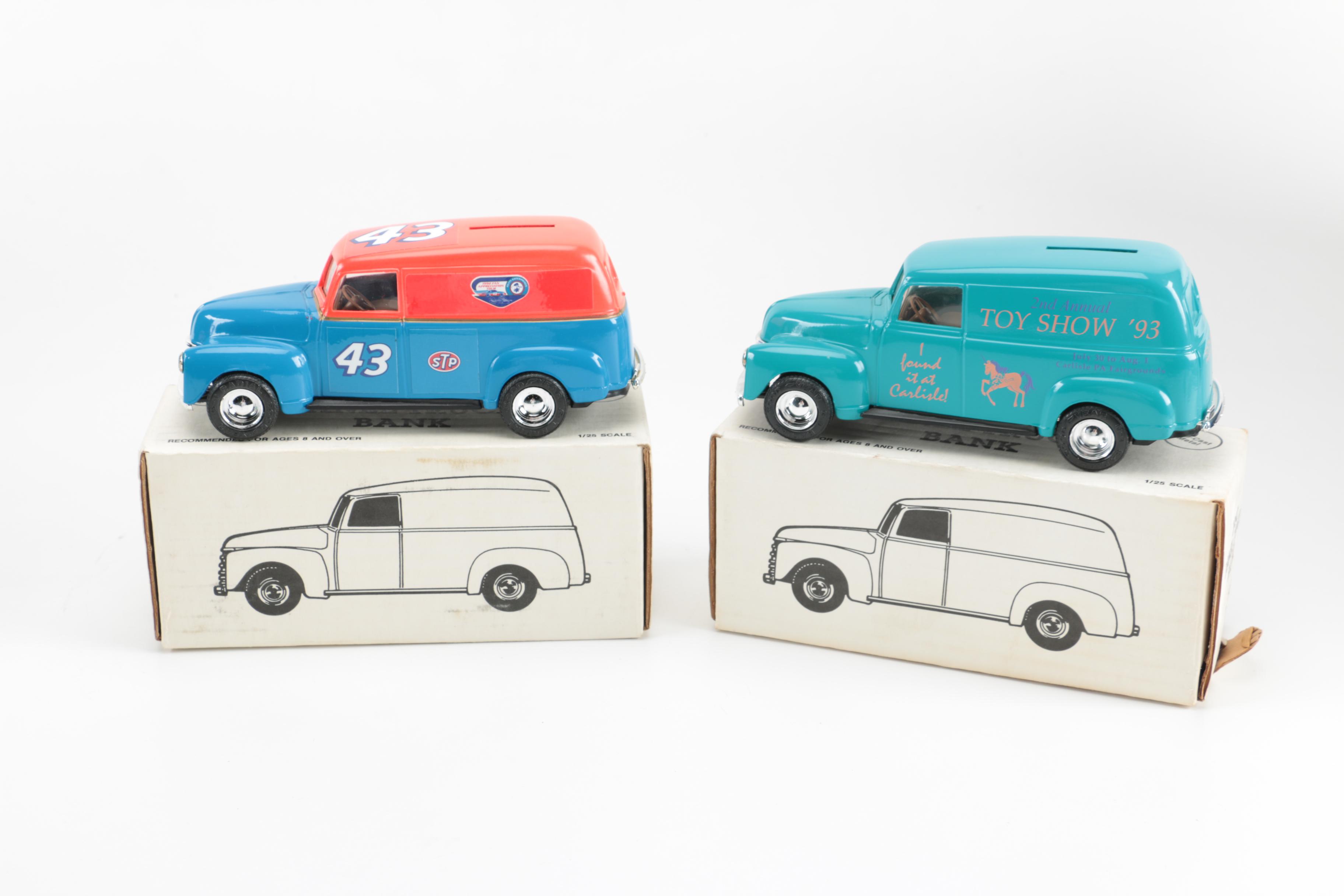 ERTL Model 1950 Panel Truck Banks