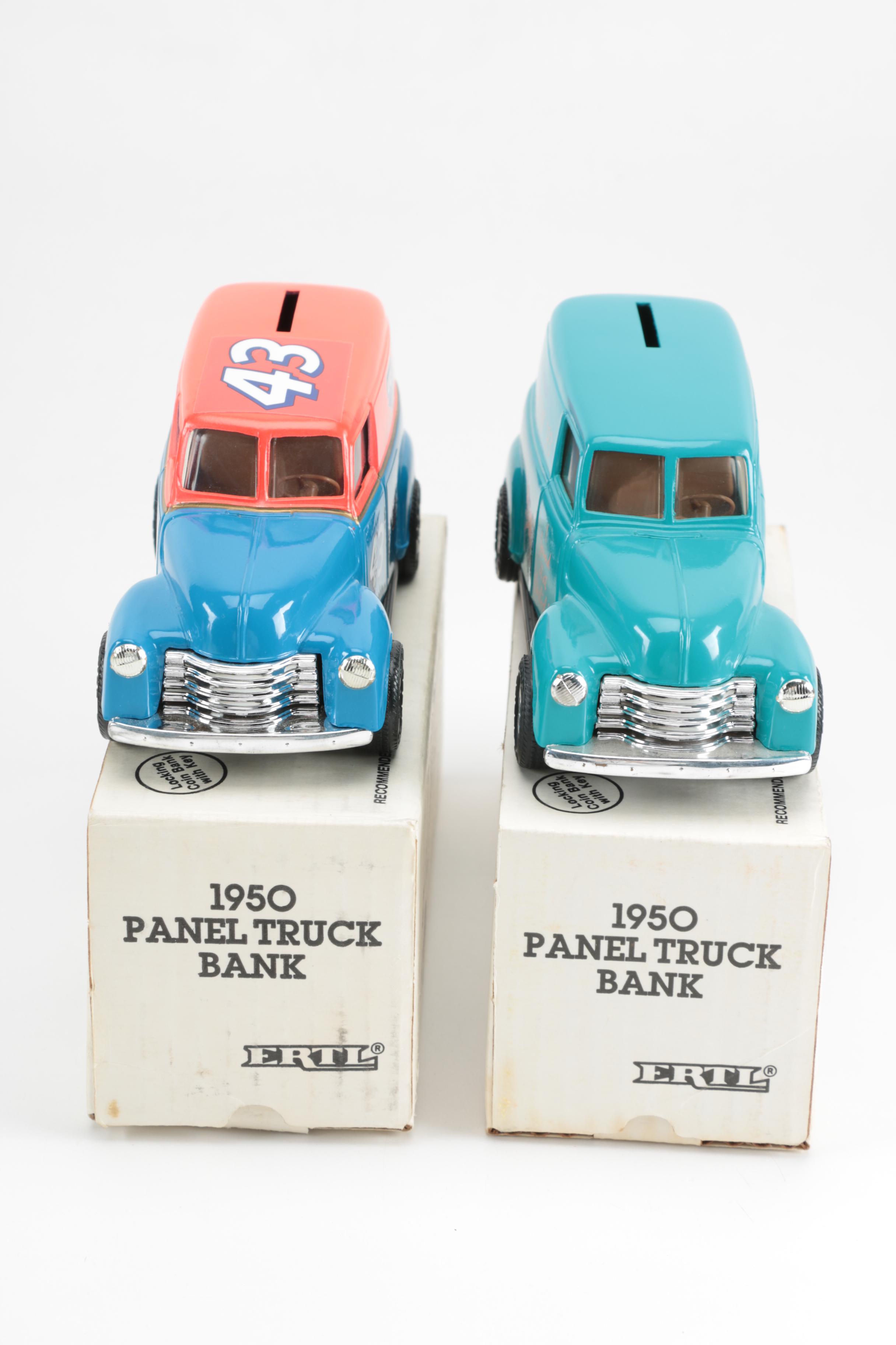 ERTL Model 1950 Panel Truck Banks