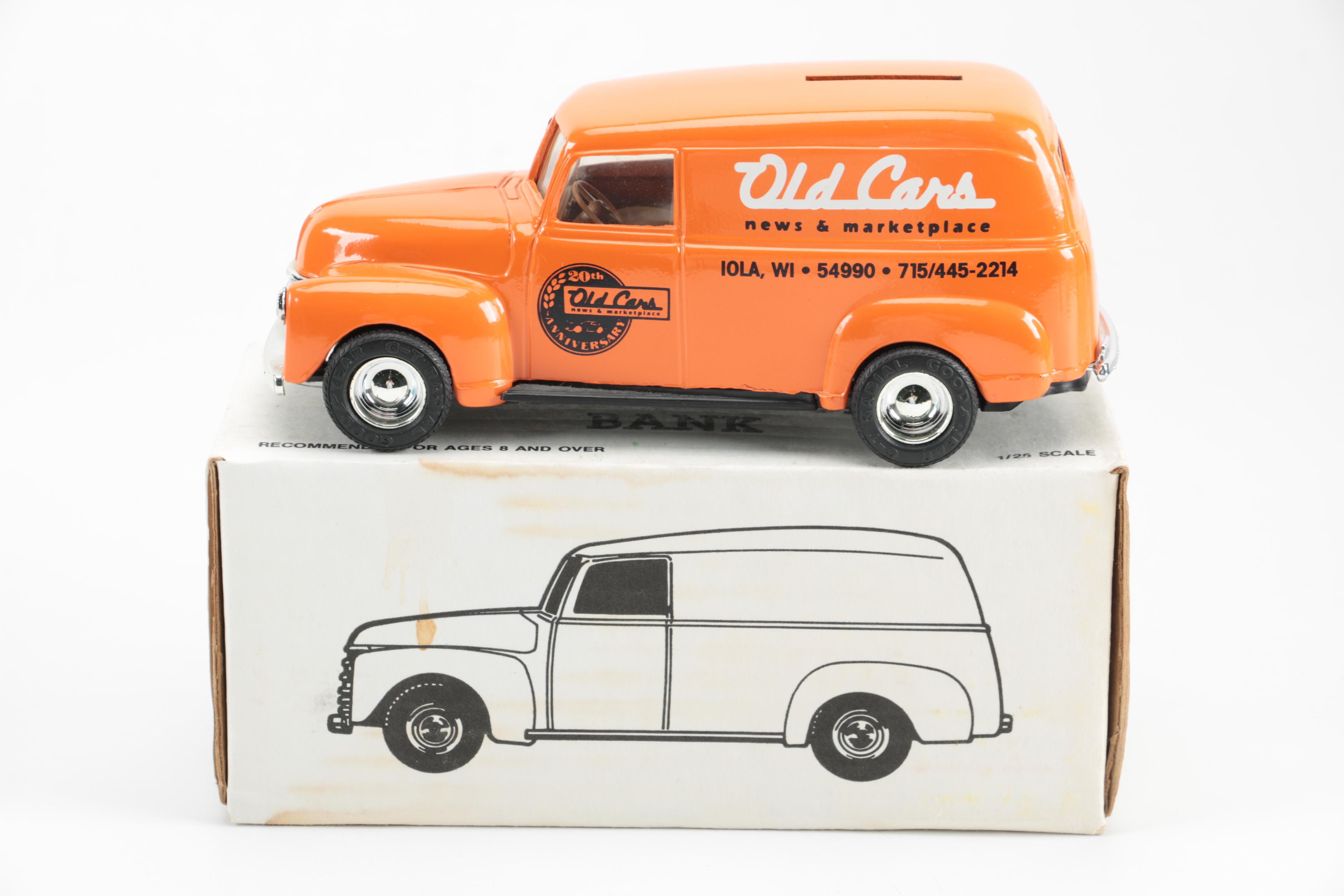 ERTL Model 1950 Panel Truck Banks