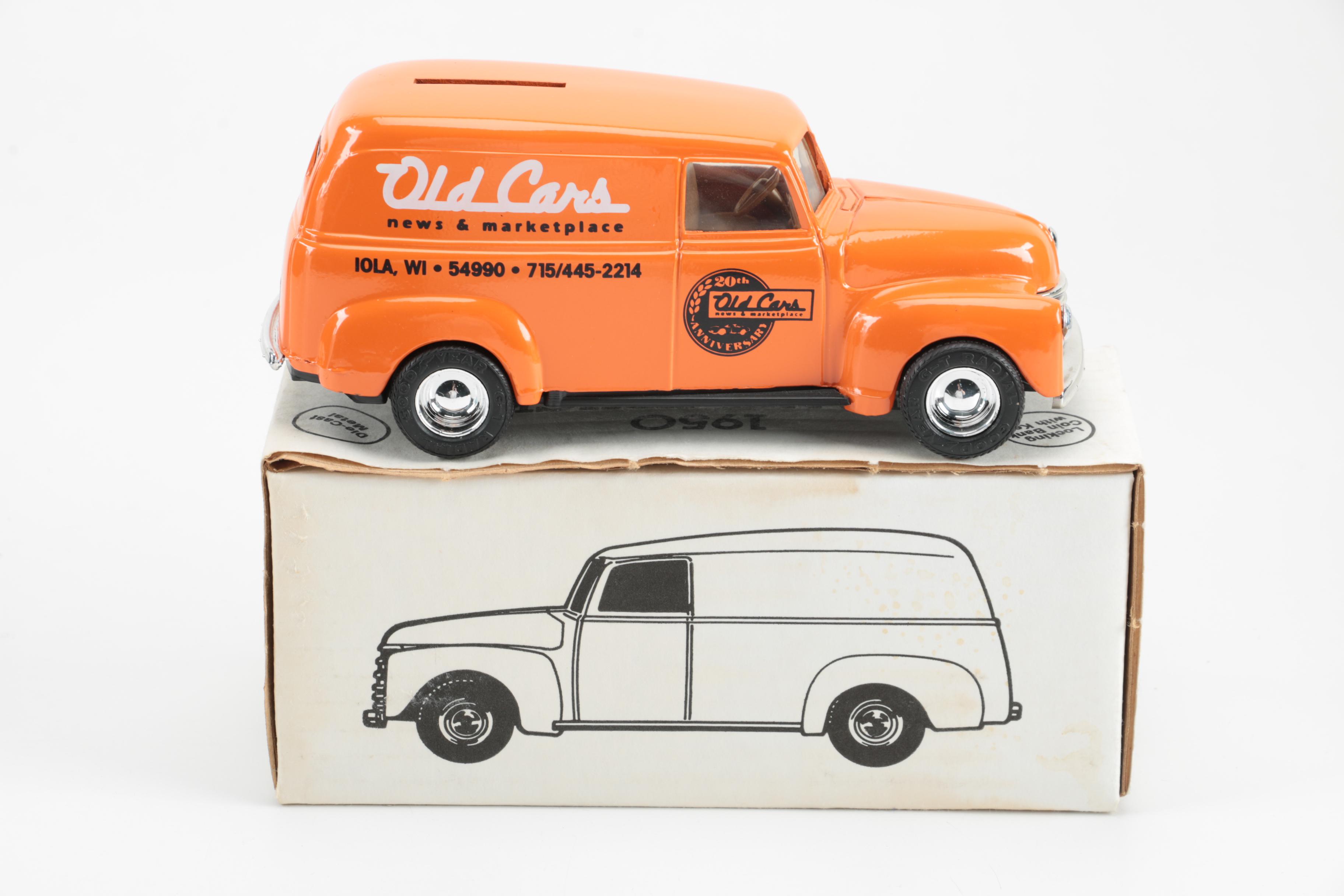 ERTL Model 1950 Panel Truck Banks