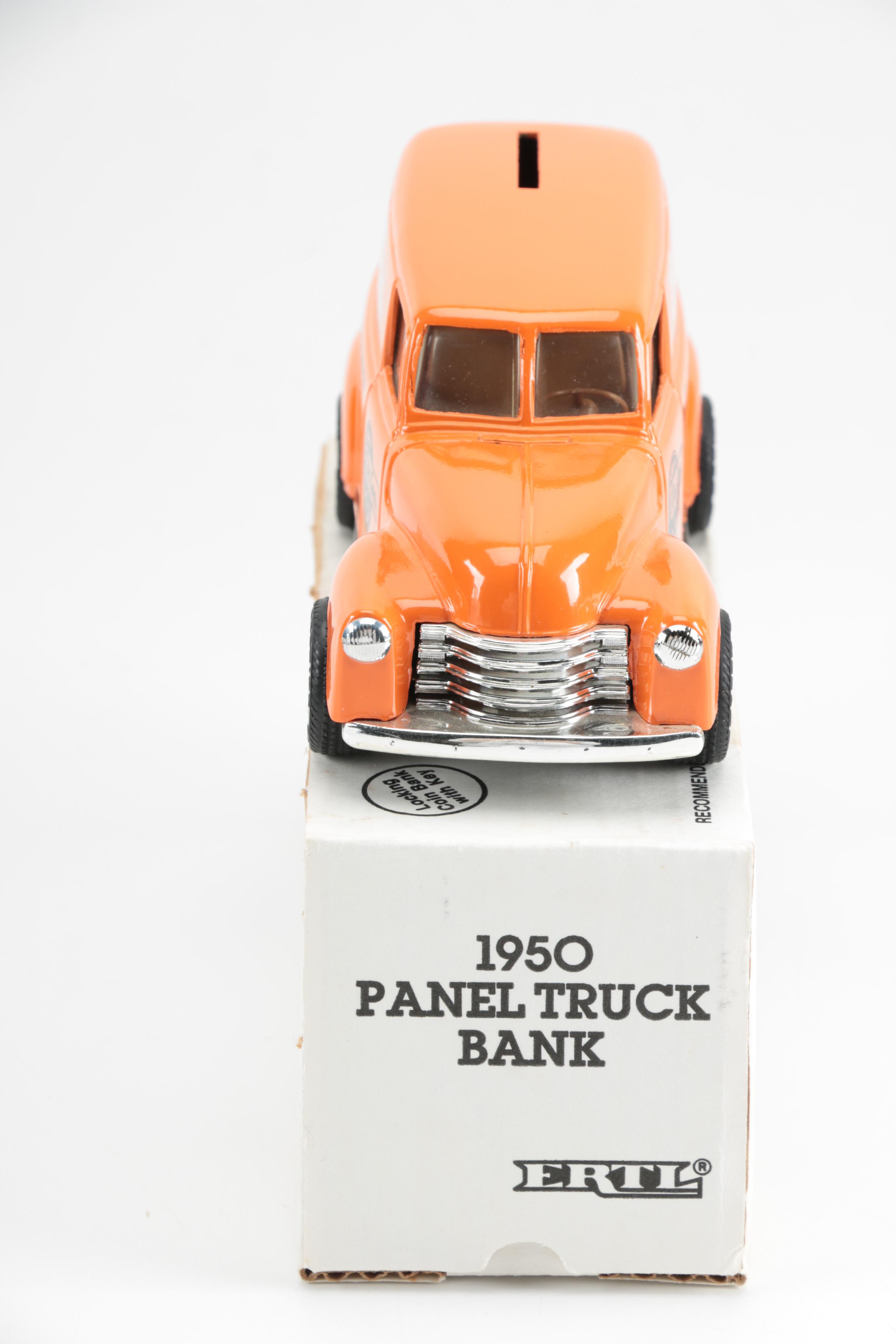 ERTL Model 1950 Panel Truck Banks