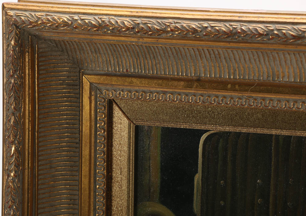 Borofsy Oil Painting of Rabbits