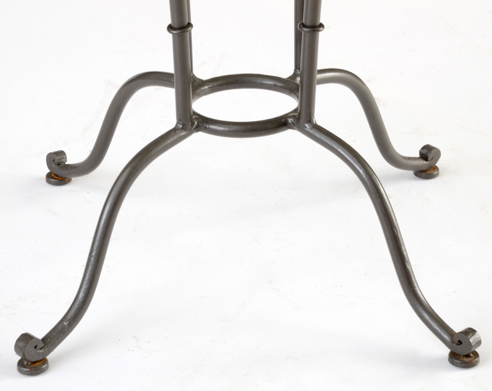 Octagonal Glass Top Dining Table