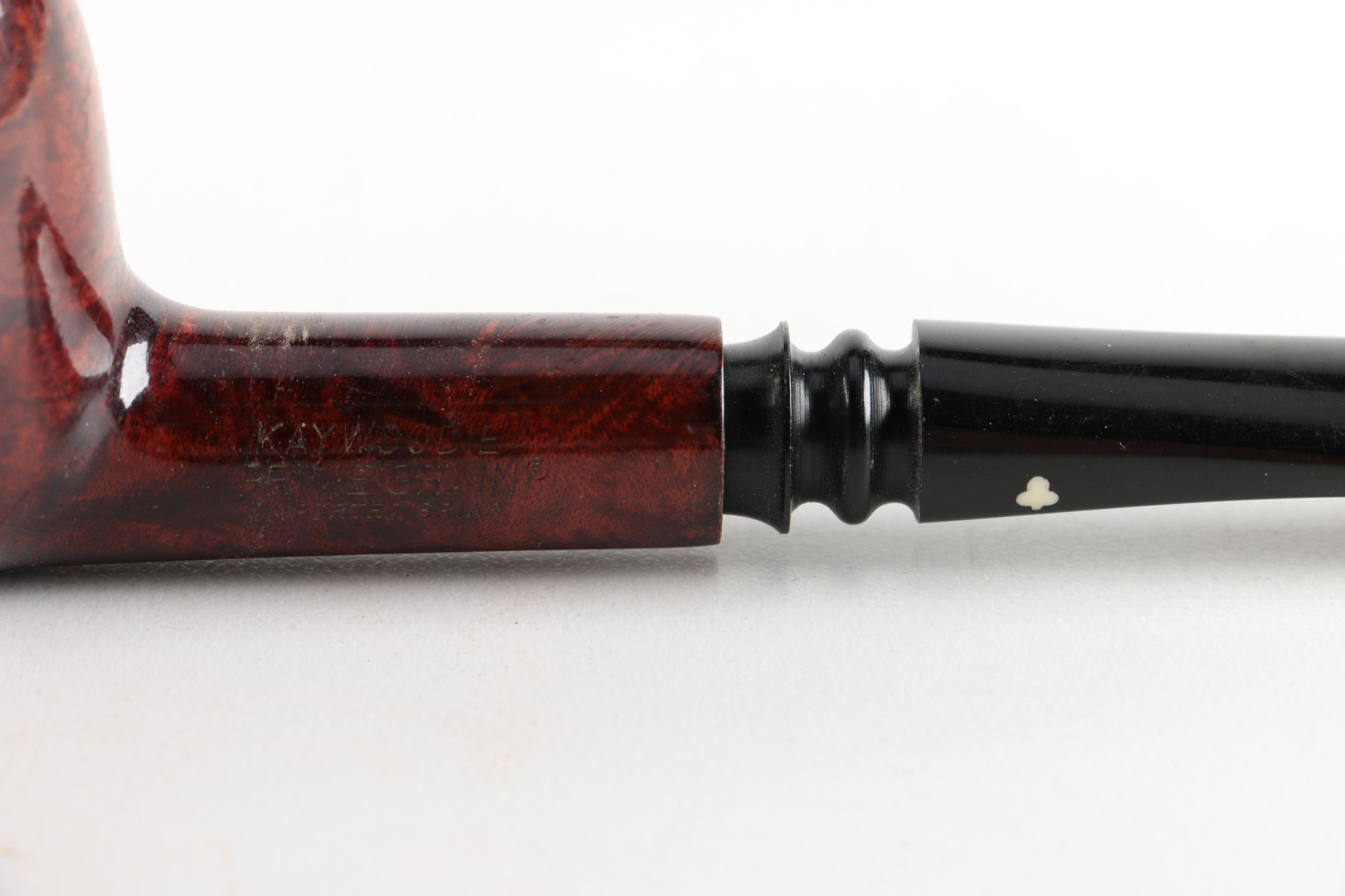 Humidor Pipe Rack with Pipes and Accessories