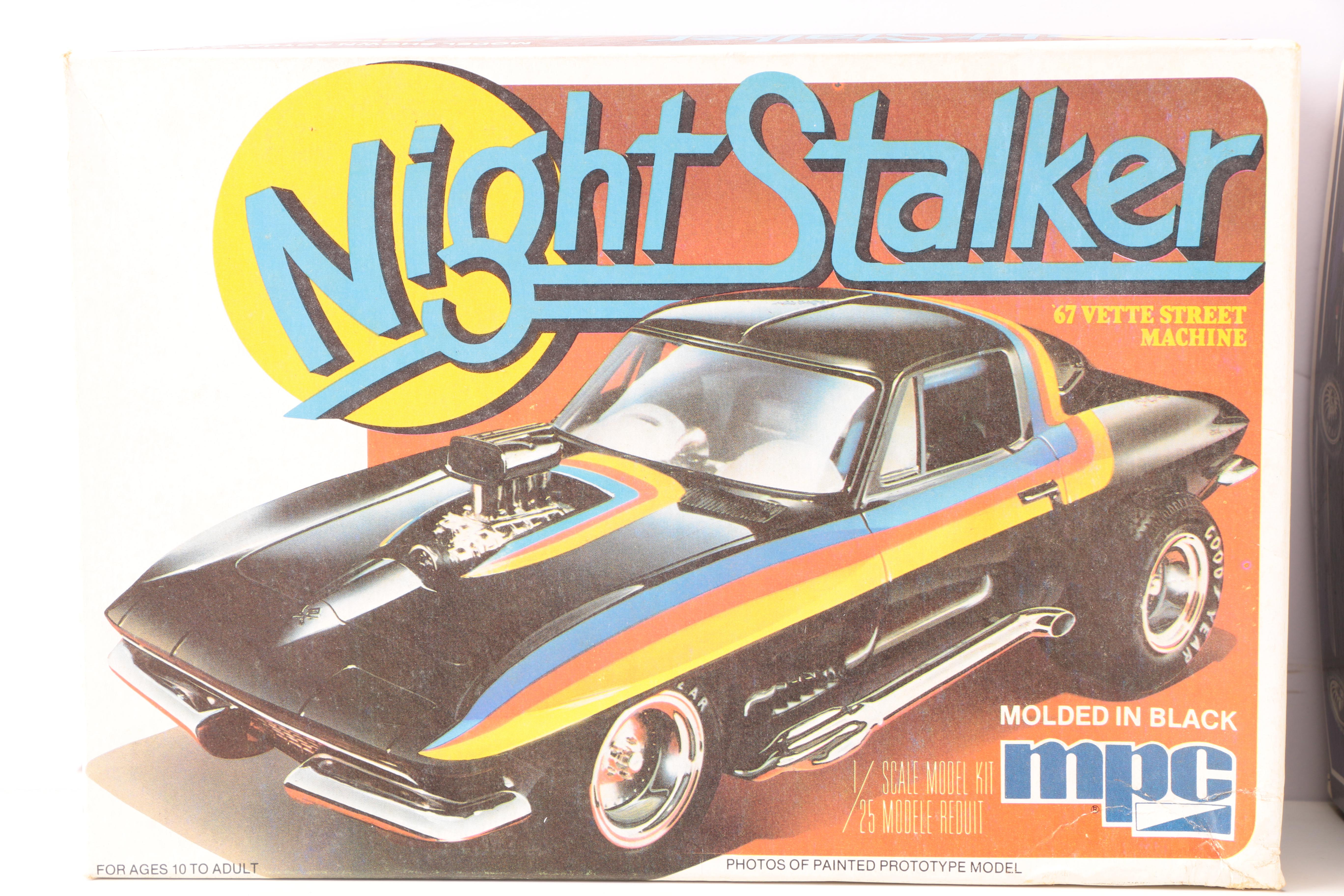 Collection of 1960s and 1970s Chevrolet Model Kits