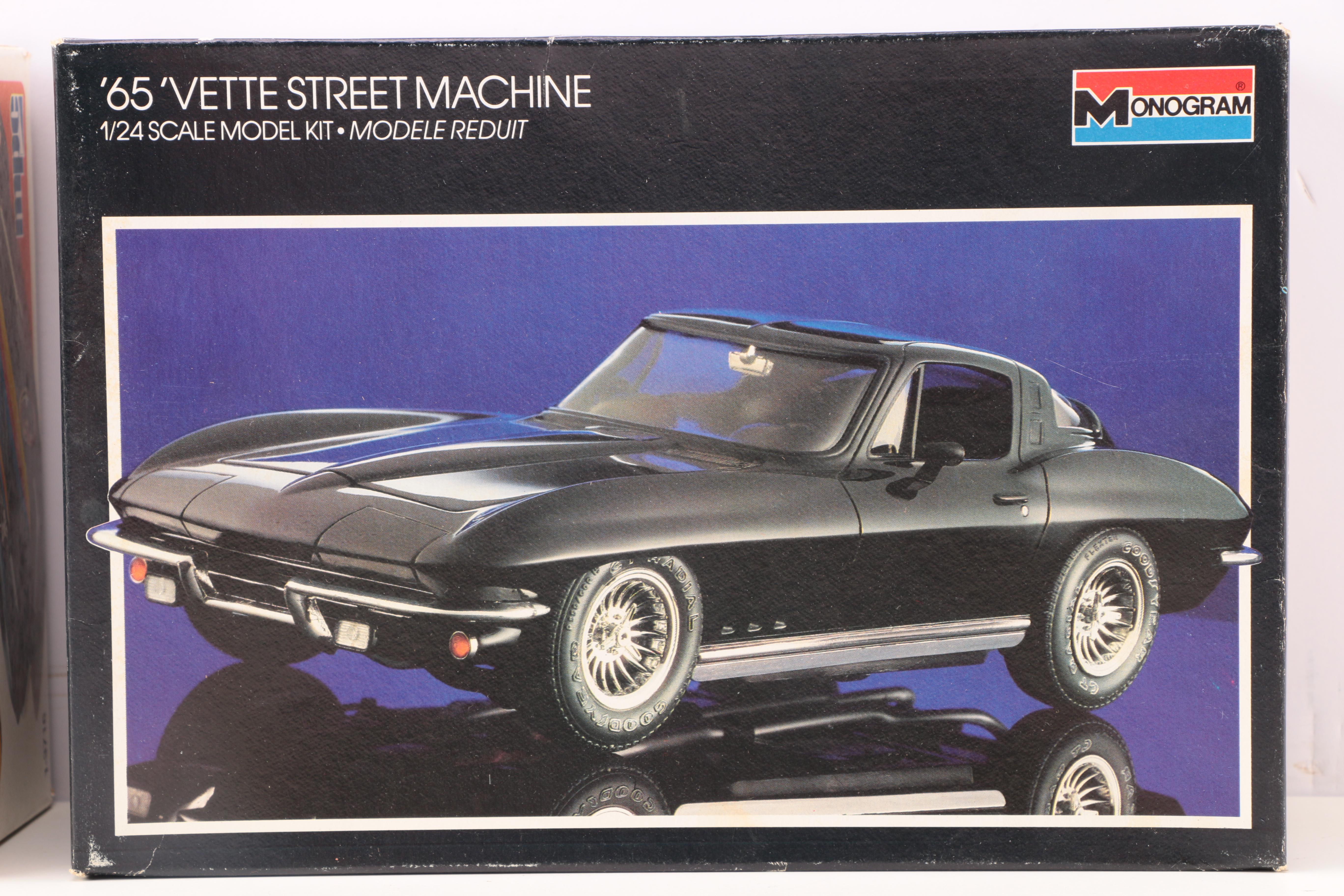 Collection of 1960s and 1970s Chevrolet Model Kits
