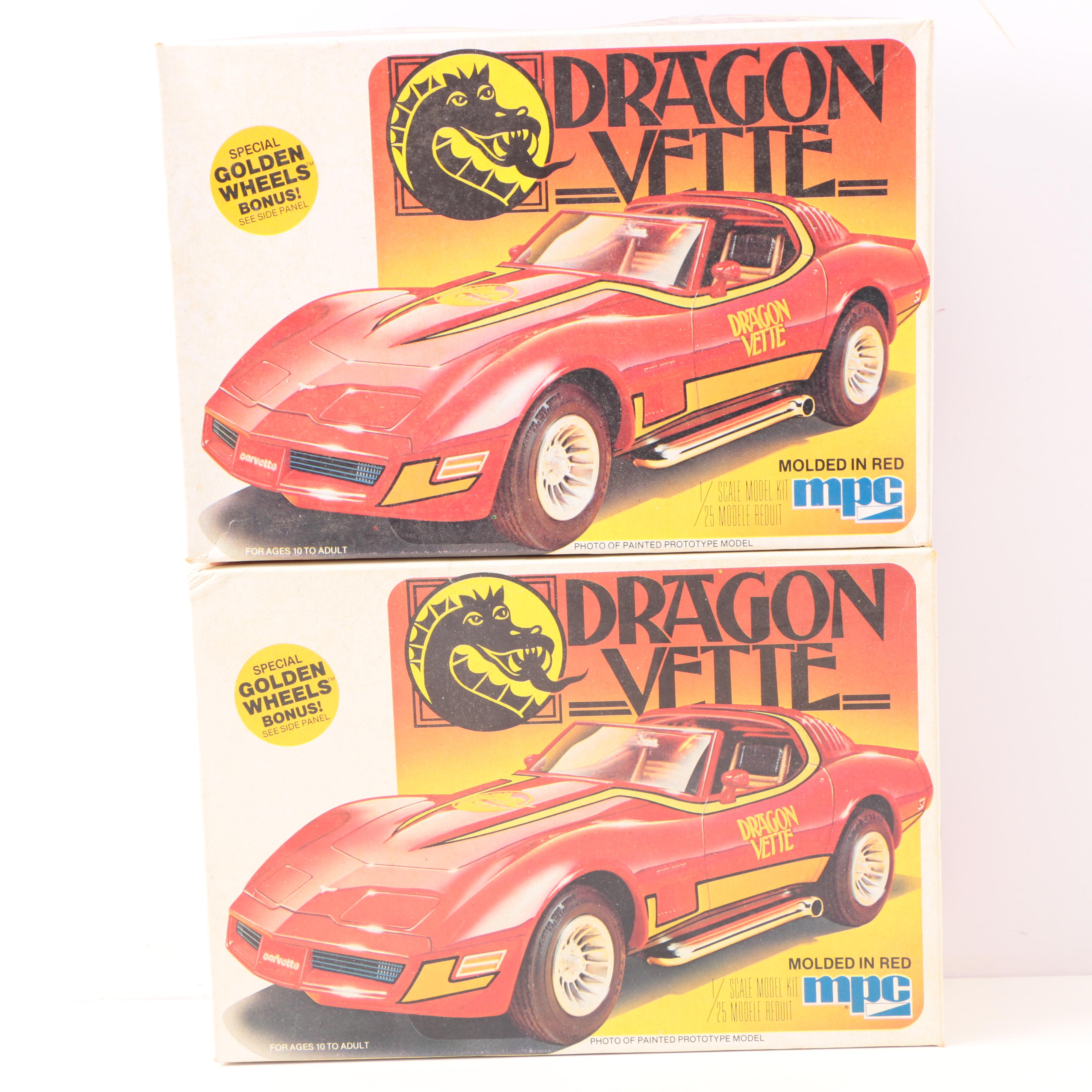 Collection of 1960s and 1970s Chevrolet Model Kits