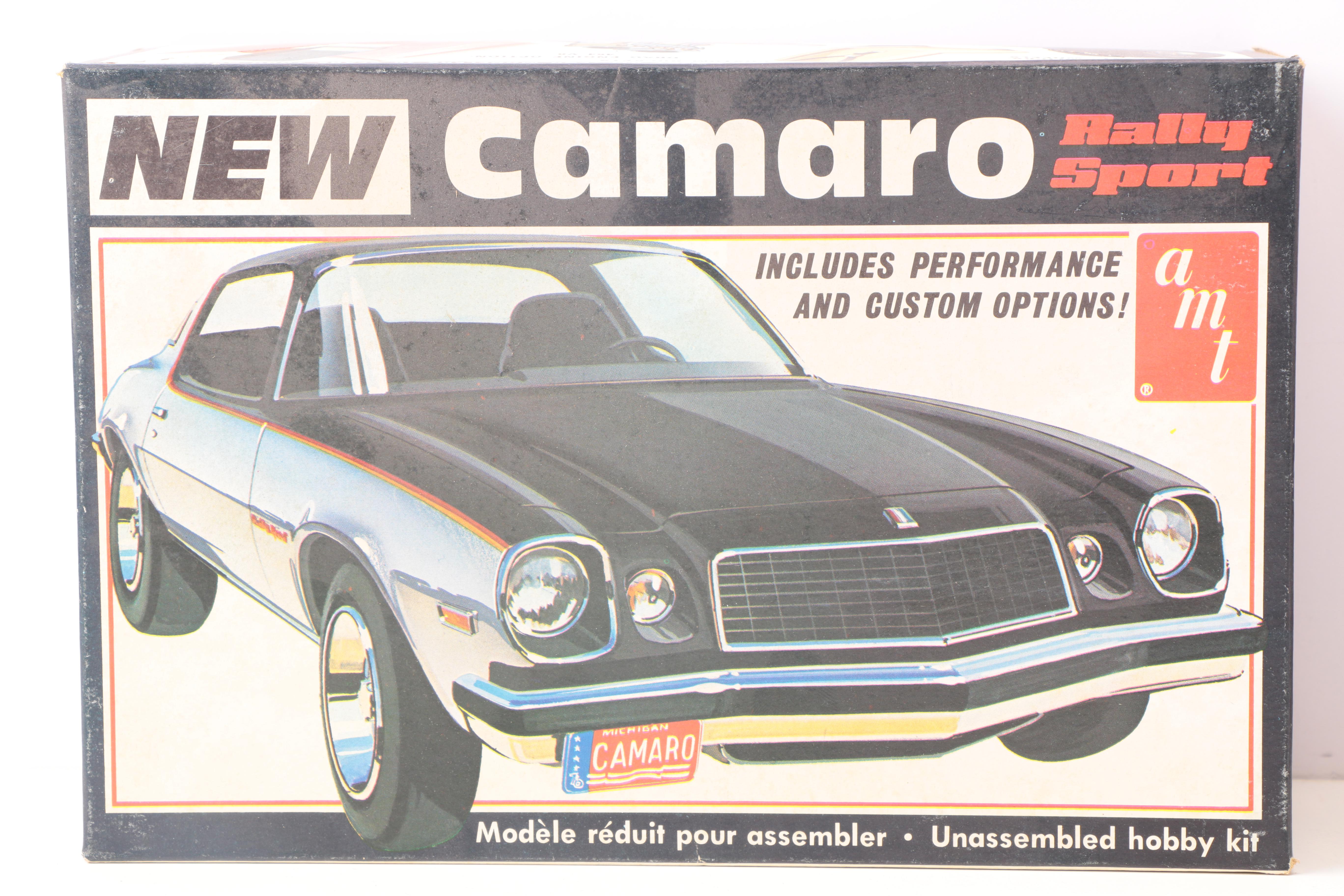 Collection of 1960s and 1970s Chevrolet Model Kits