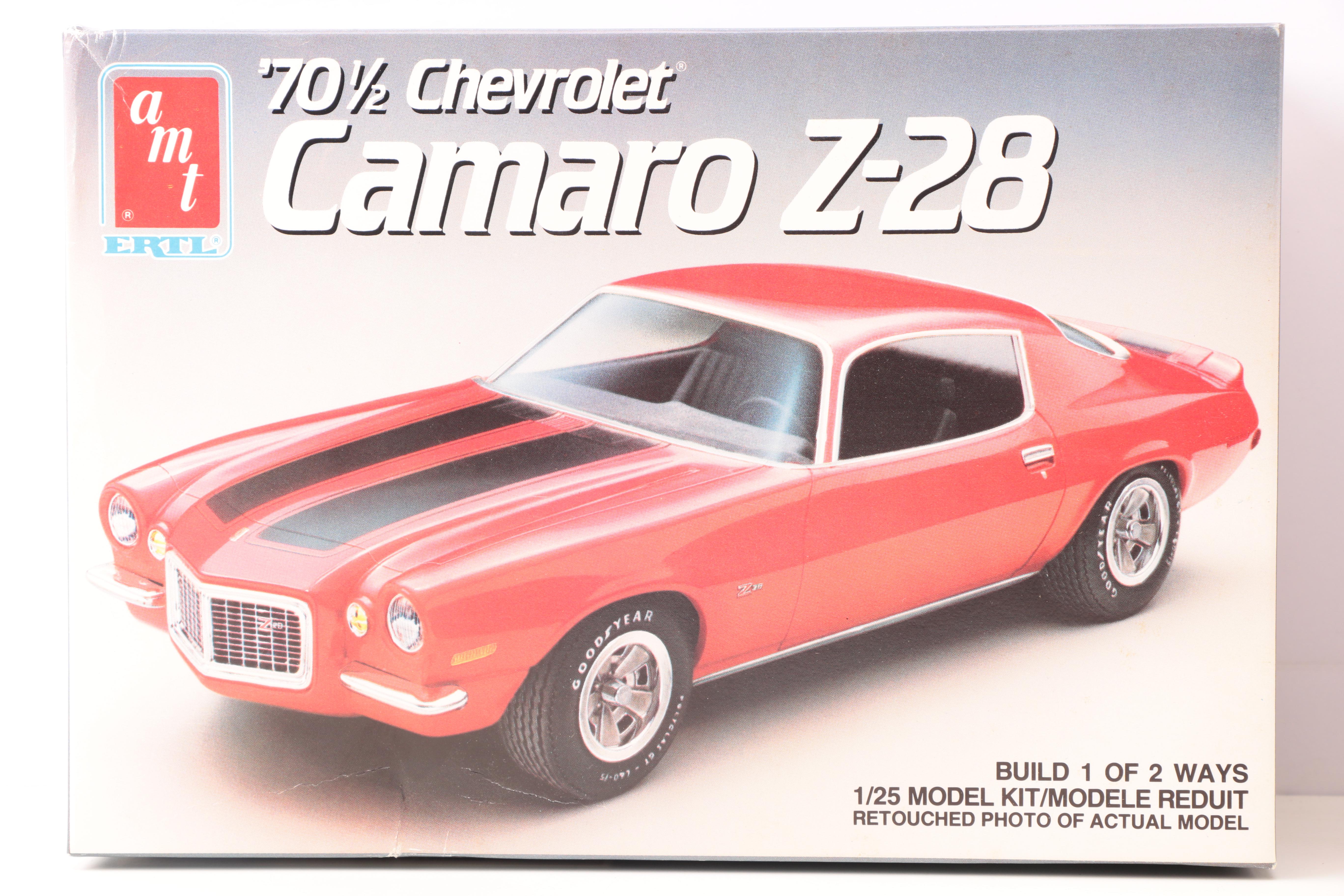 Collection of 1960s and 1970s Chevrolet Model Kits