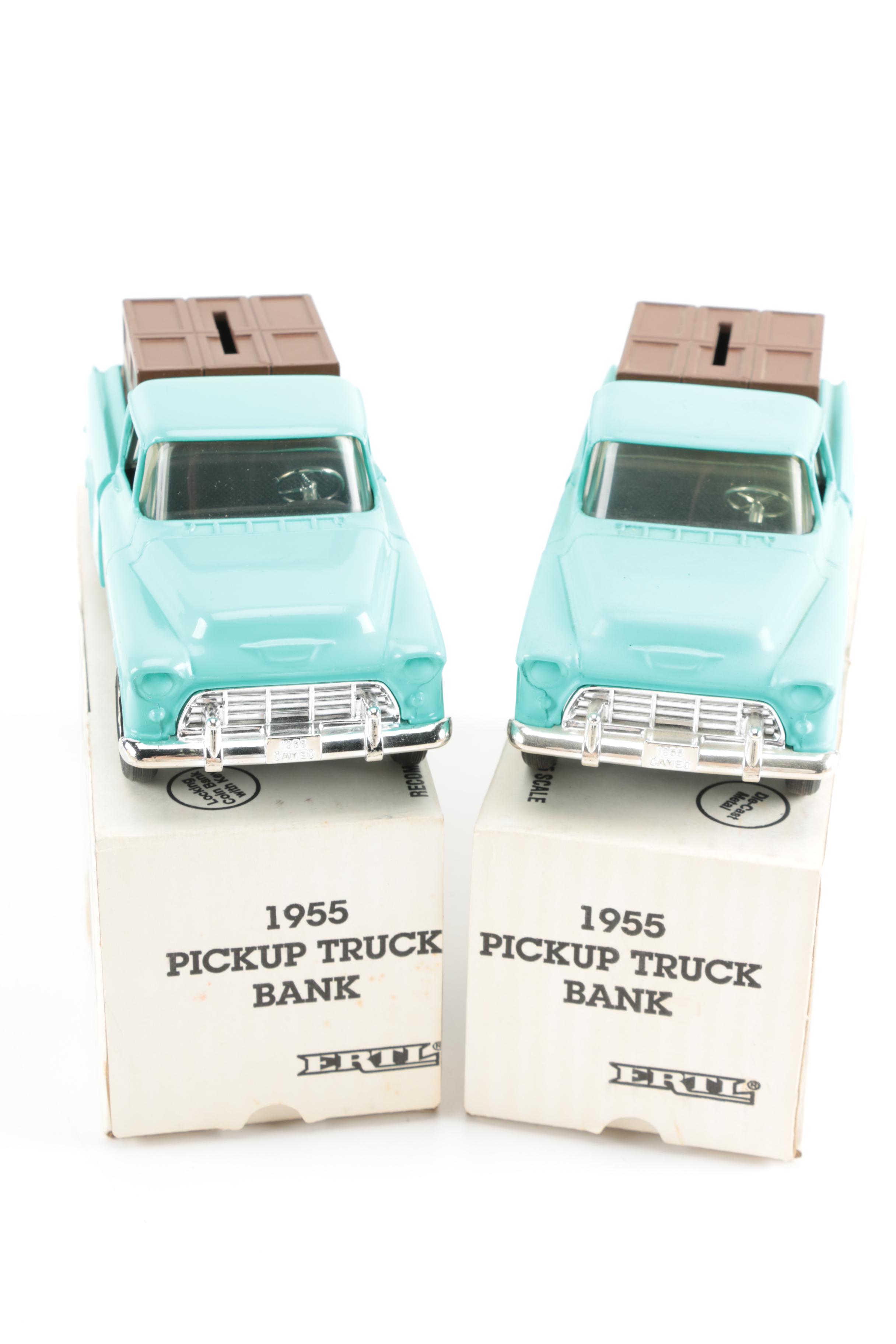 ERTL Model 1955 Pickup Truck Banks