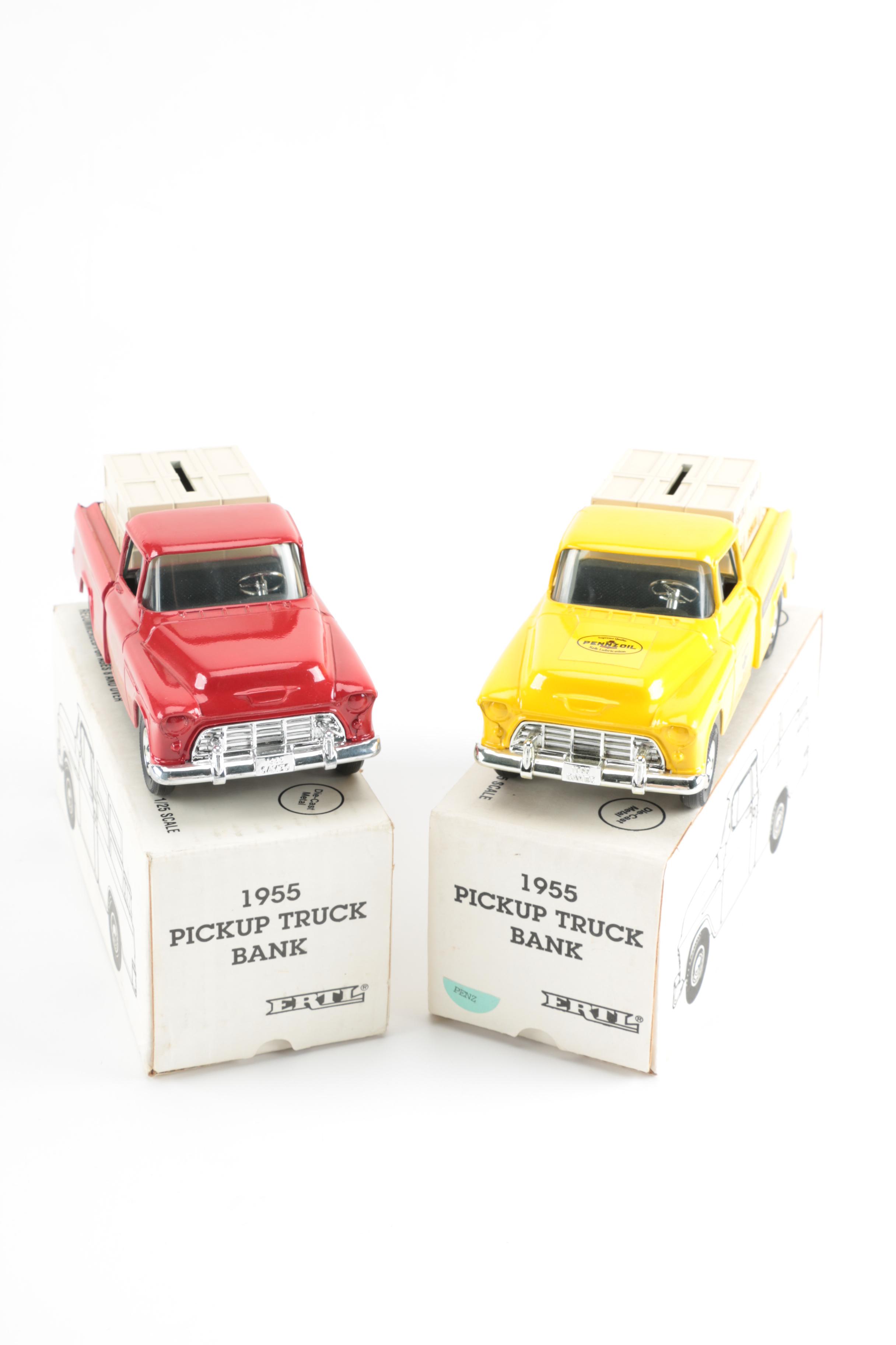 ERTL Model 1955 Pickup Truck Banks