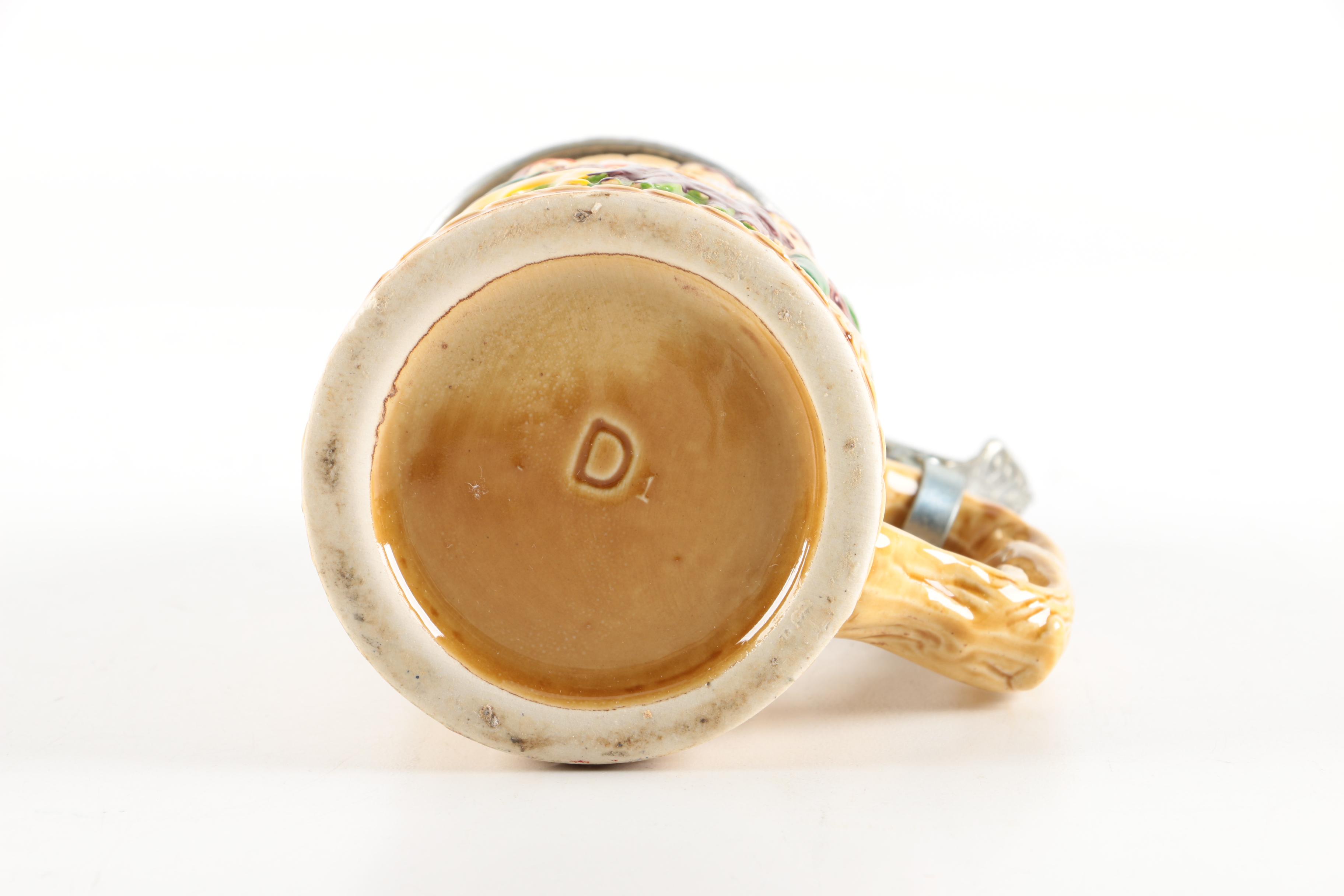 Four Ceramic Beer Steins