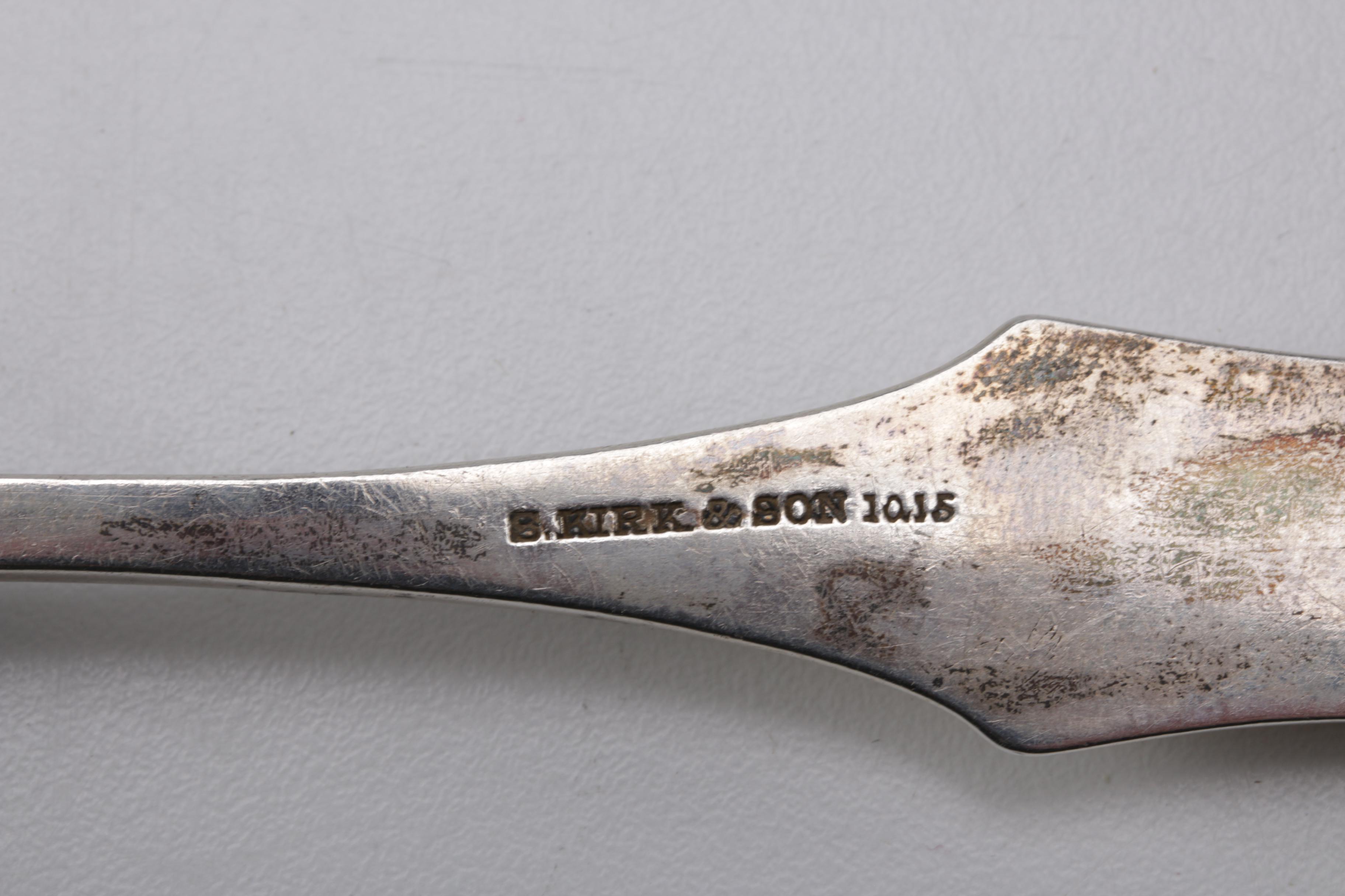 Samuel Kirk & Son and Other Mid-19th Century American Coin Silver Spoons