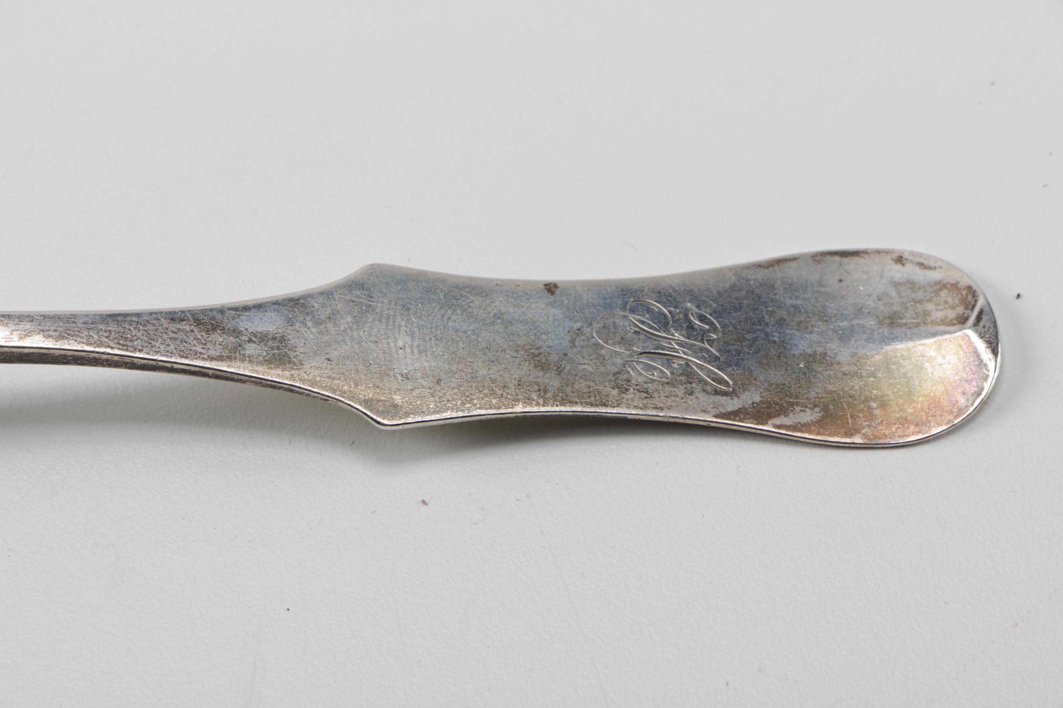 Samuel Kirk & Son and Other Mid-19th Century American Coin Silver Spoons