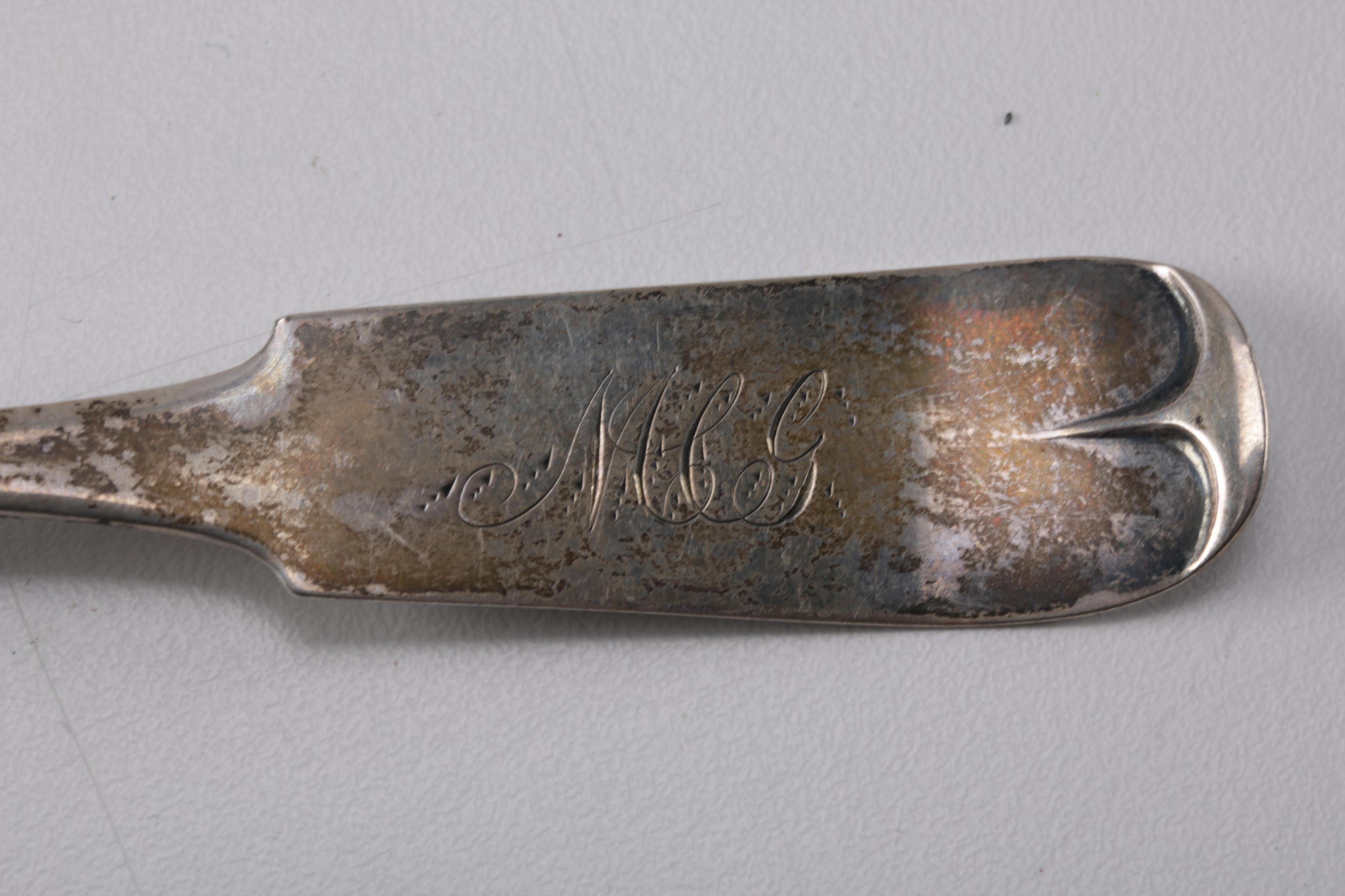 Samuel Kirk & Son and Other Mid-19th Century American Coin Silver Spoons