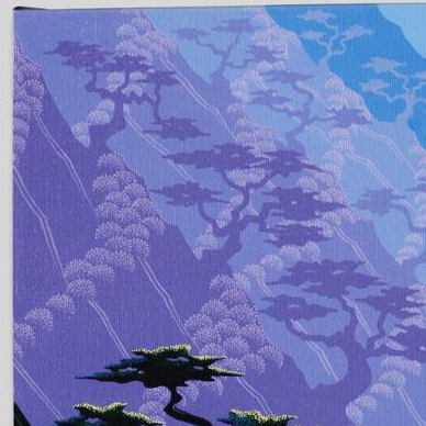 Larissa Holt Limited Edition Signed Giclee on Canvas "Bonsai"