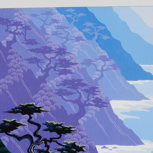 Larissa Holt Limited Edition Signed Giclee on Canvas "Bonsai"