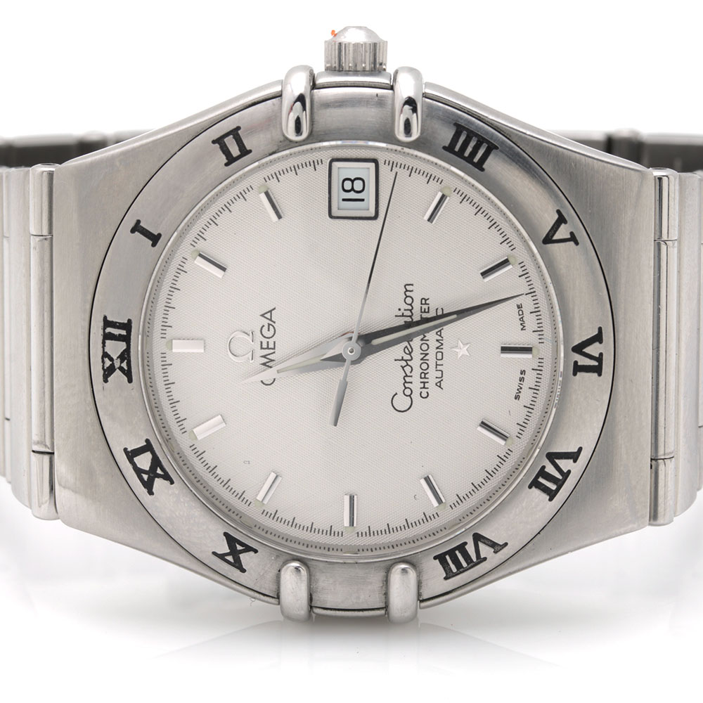 Stainless Steel Omega Constellation Chromometer Automatic Watch