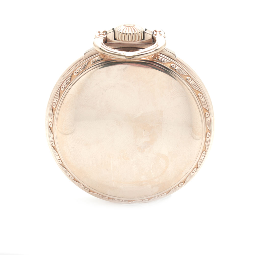 Vintage Hamilton 10K Yellow Gold Filled Pocket Watch