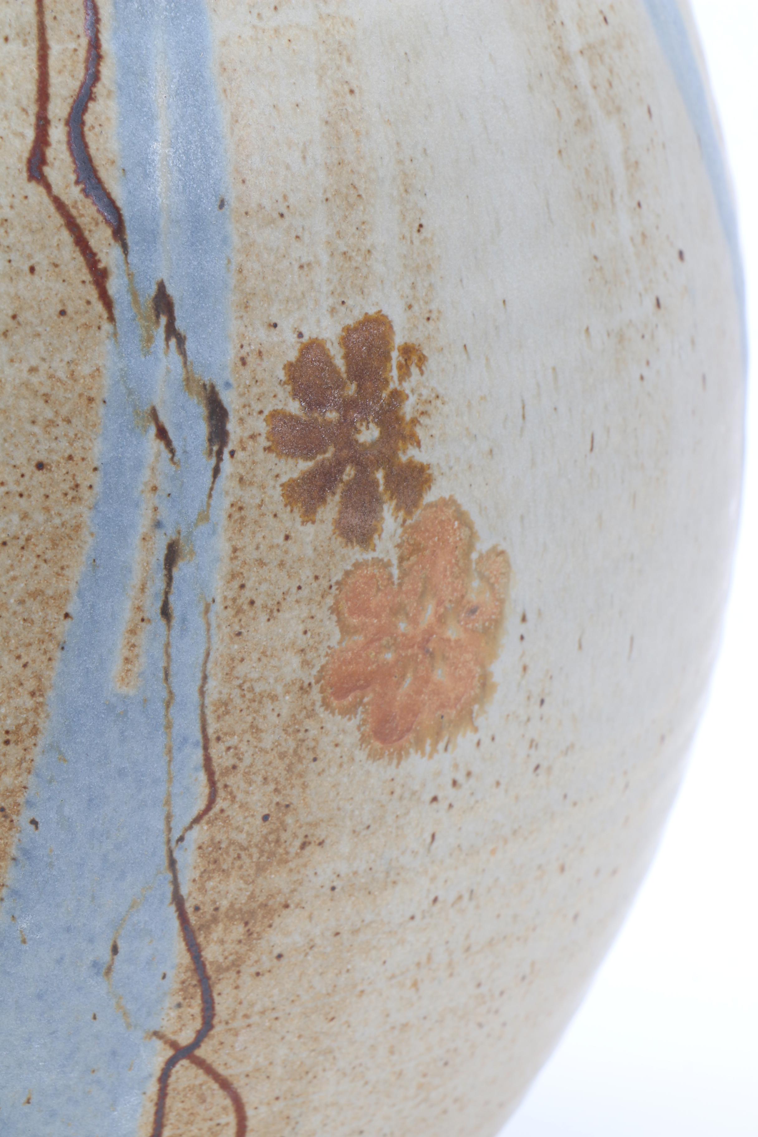 Hand Thrown Wishon-Harrell Stoneware Table Lamp