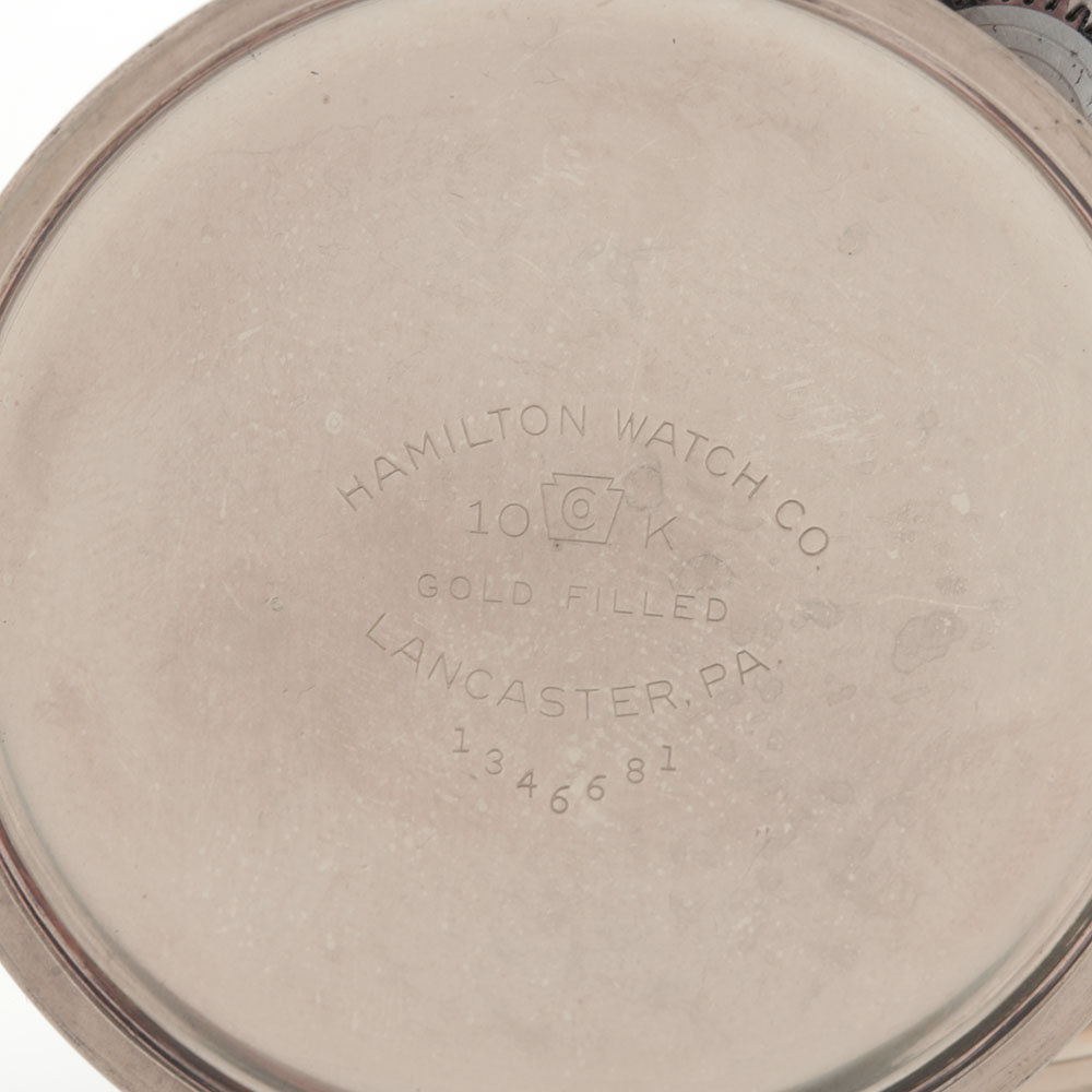 Vintage Hamilton 10K Yellow Gold Filled Pocket Watch