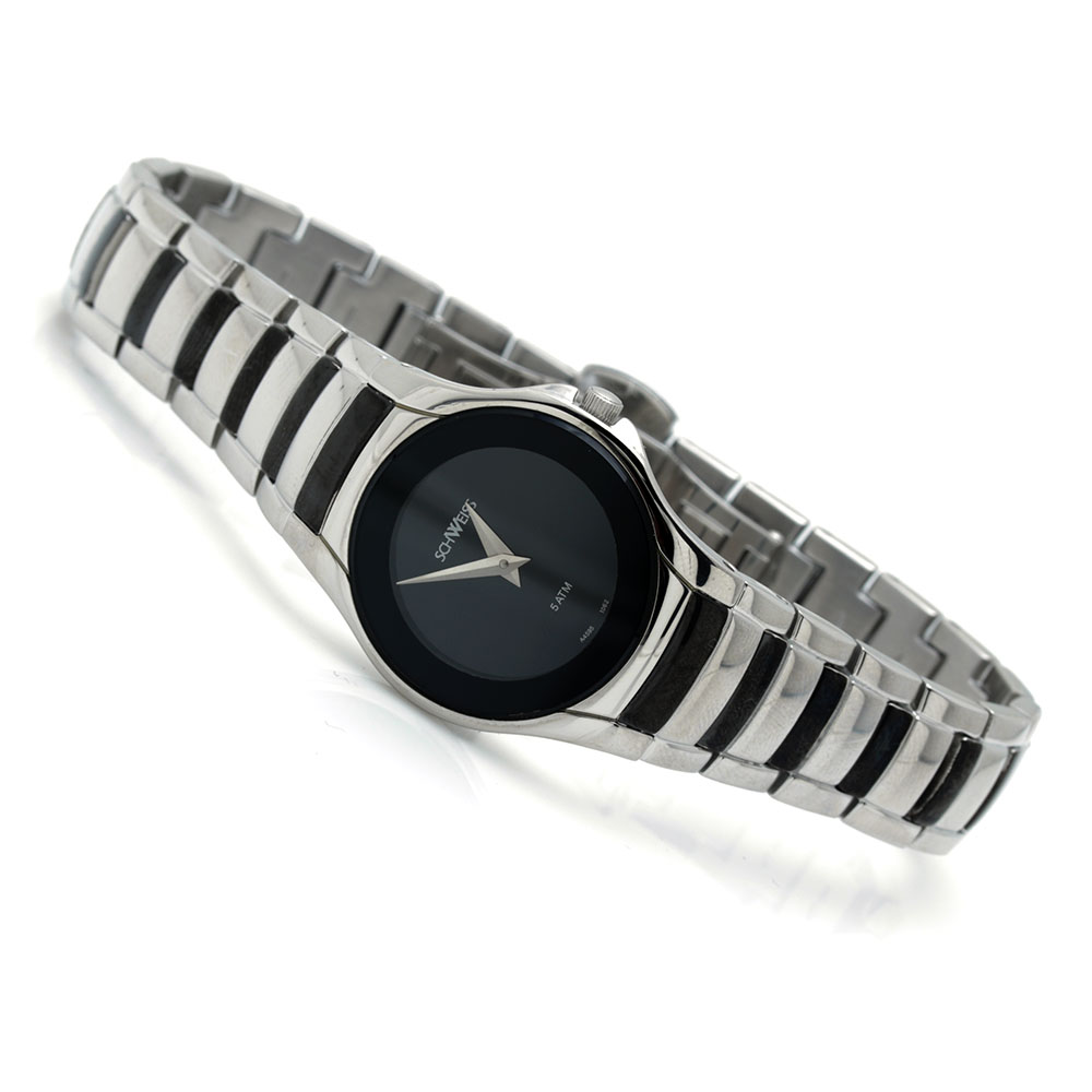 Stainless Steel Schweiss Watch Including Black PVD Plating