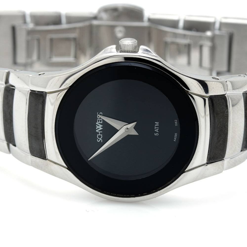 Stainless Steel Schweiss Watch Including Black PVD Plating