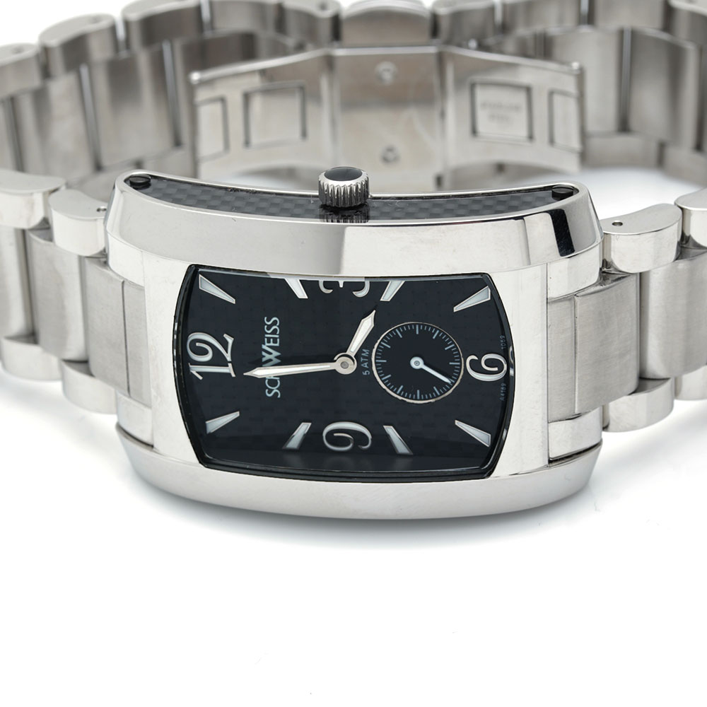 Schweiss Stainless Steel Oyster Watch