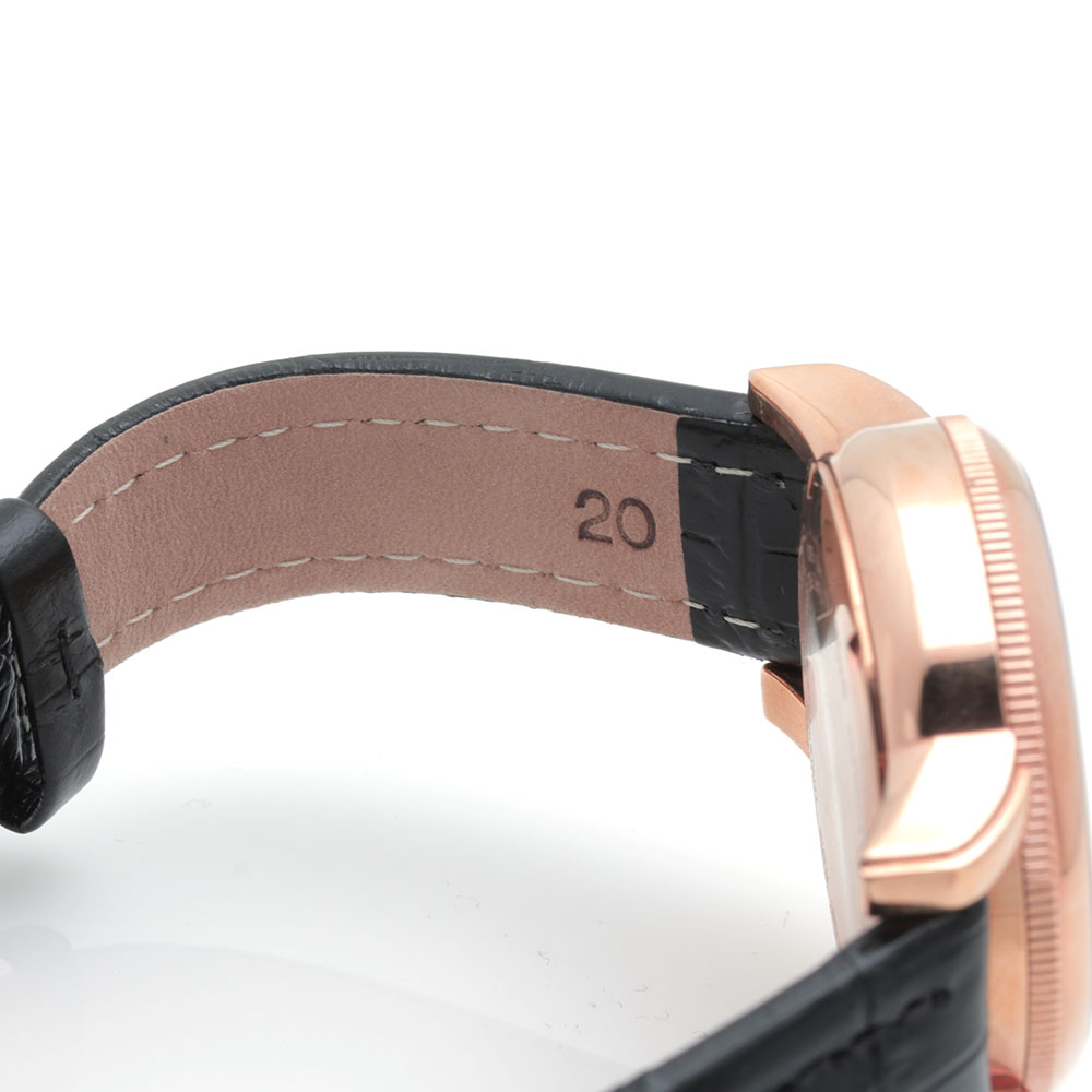 Schweiss Stainless Steel and Leather Watch