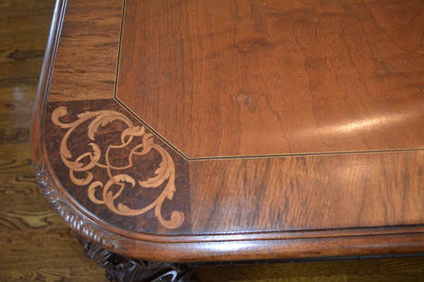 Batesville Cabinet Co. Baroque Italian Style Dining Room Table, Circa 1930s