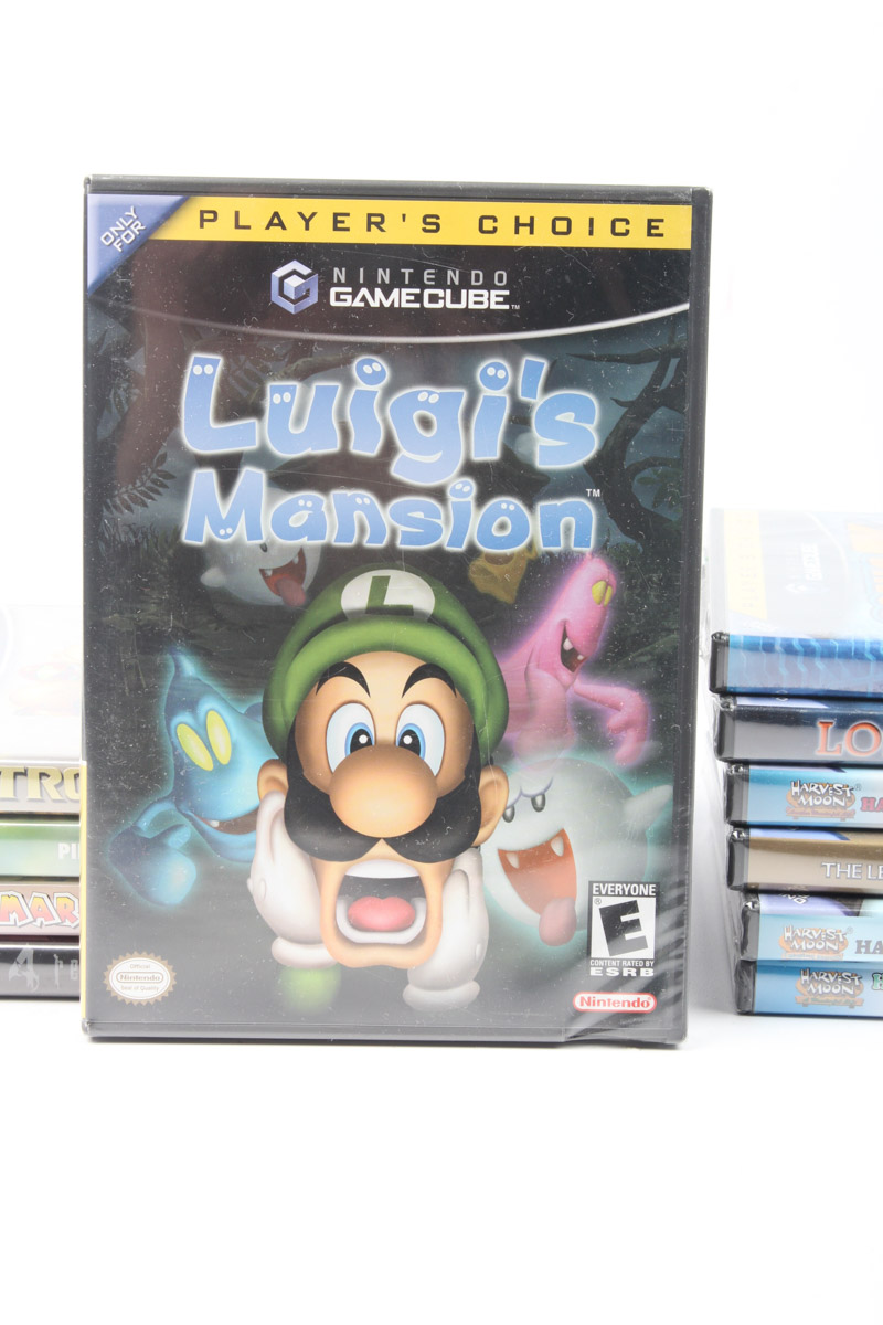 Unopened Nintendo Gamecube Games Featuring "Harvest Moon"