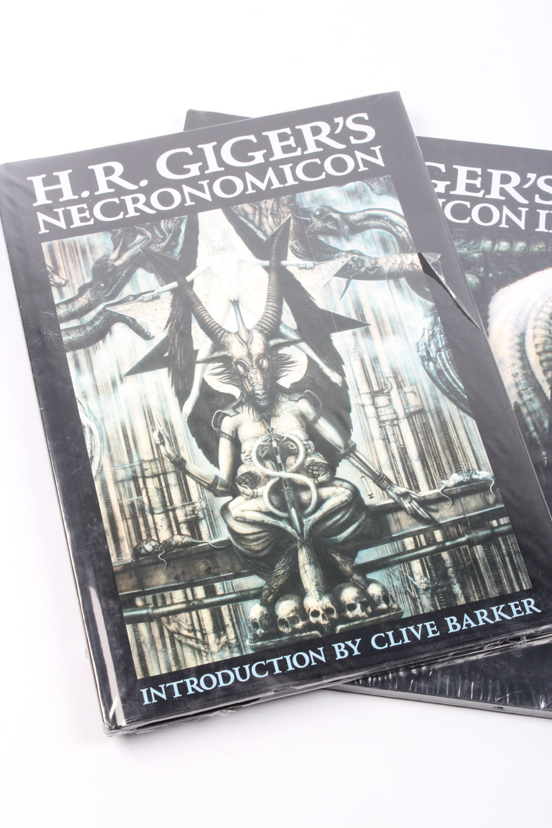 Two Volume "Necronomicon" by H.R. Giger