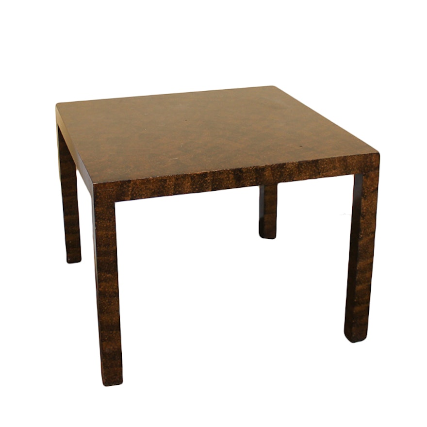 Parsons Style Coffee Table