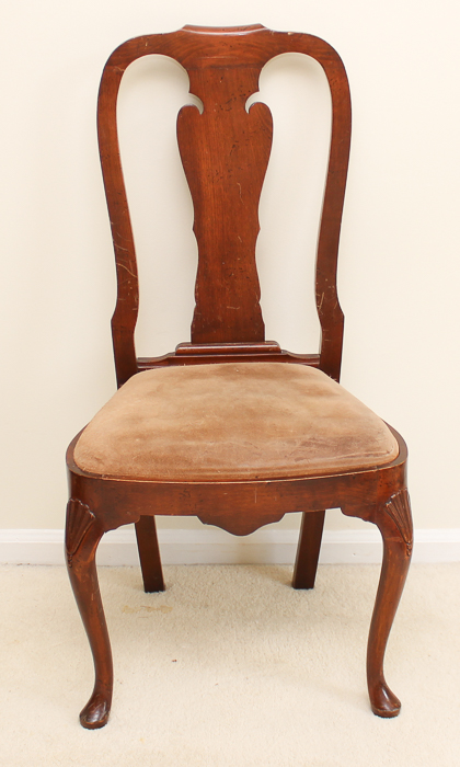 Queen Anne Style Cherry Side Chair