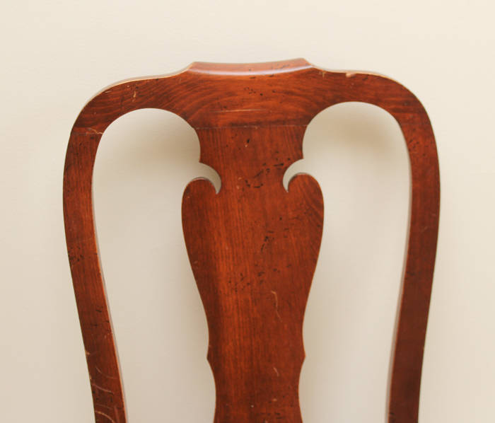 Queen Anne Style Cherry Side Chair