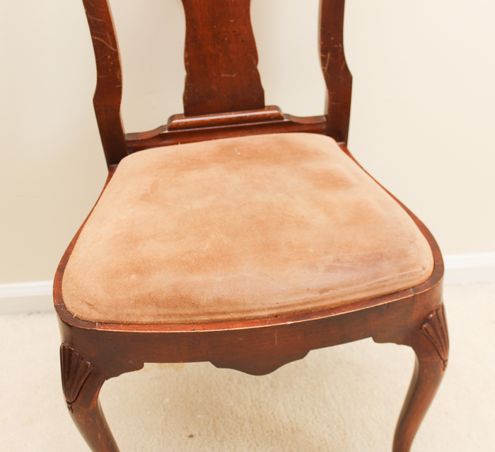 Queen Anne Style Cherry Side Chair