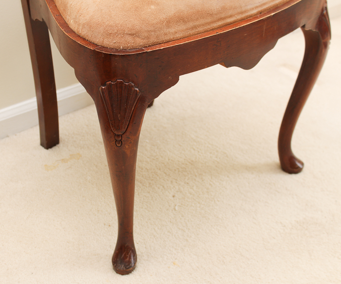 Queen Anne Style Cherry Side Chair