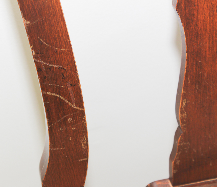 Queen Anne Style Cherry Side Chair