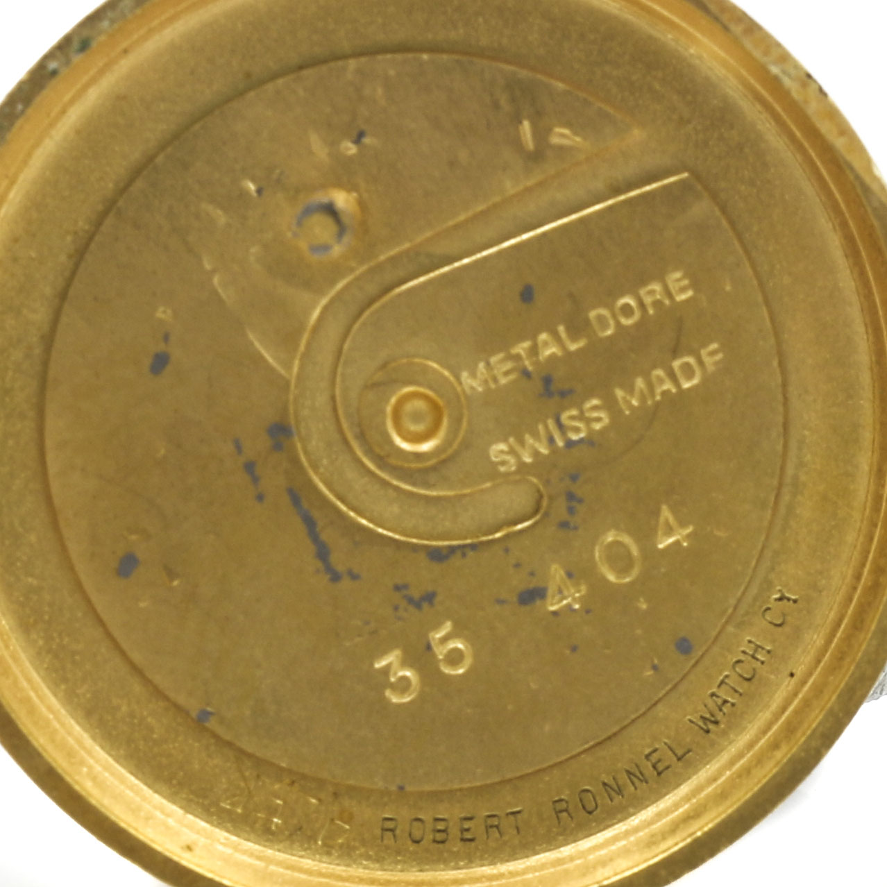 Rost Gold Plated Pocket Watch