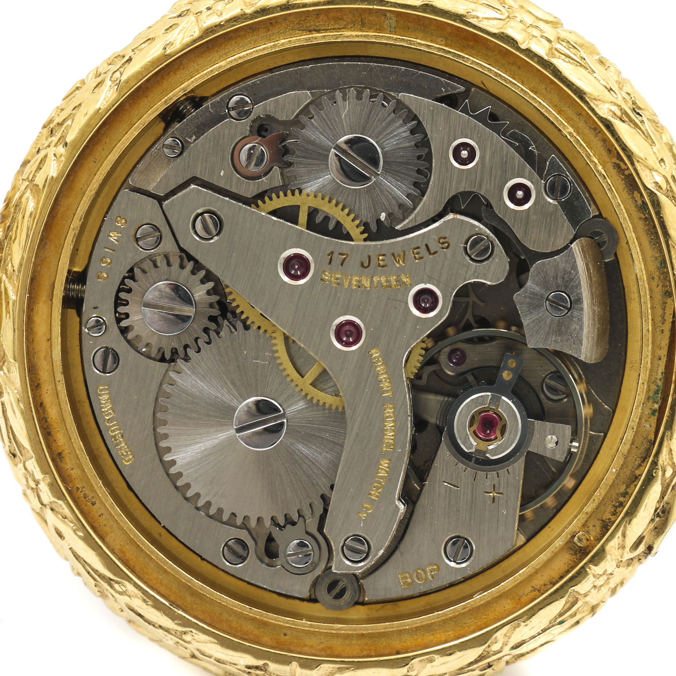 Rost Gold Plated Pocket Watch