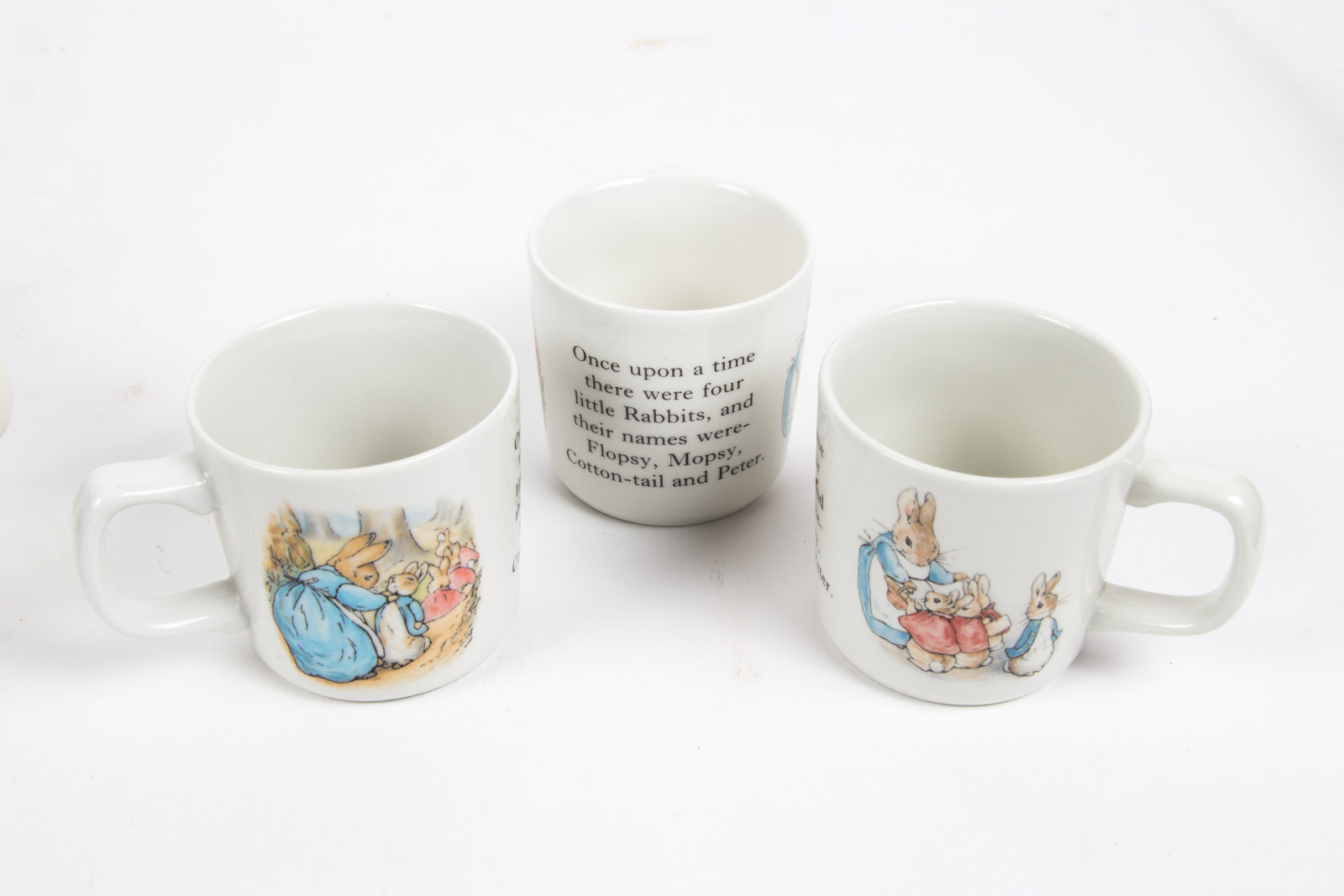"Peter Rabbit" Porcelain Children's Mug Collection By Wedgwood