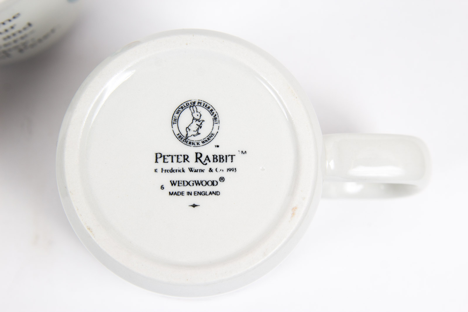 "Peter Rabbit" Porcelain Children's Mug Collection By Wedgwood