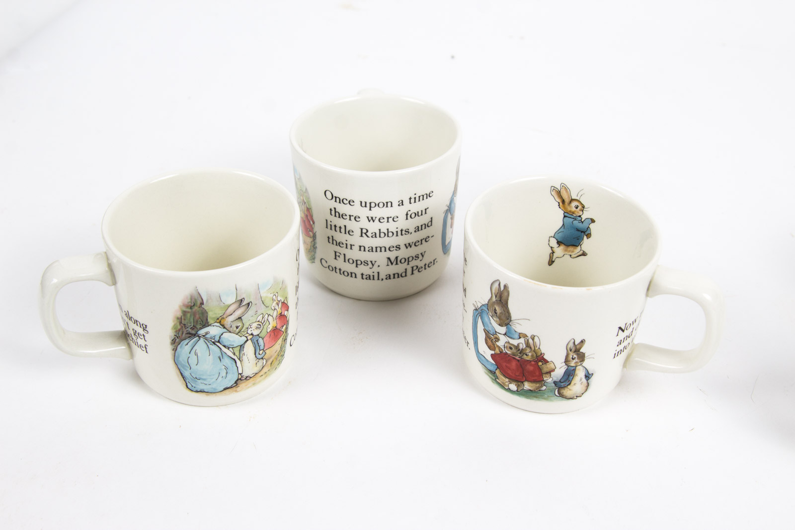 "Peter Rabbit" Porcelain Children's Mug Collection By Wedgwood