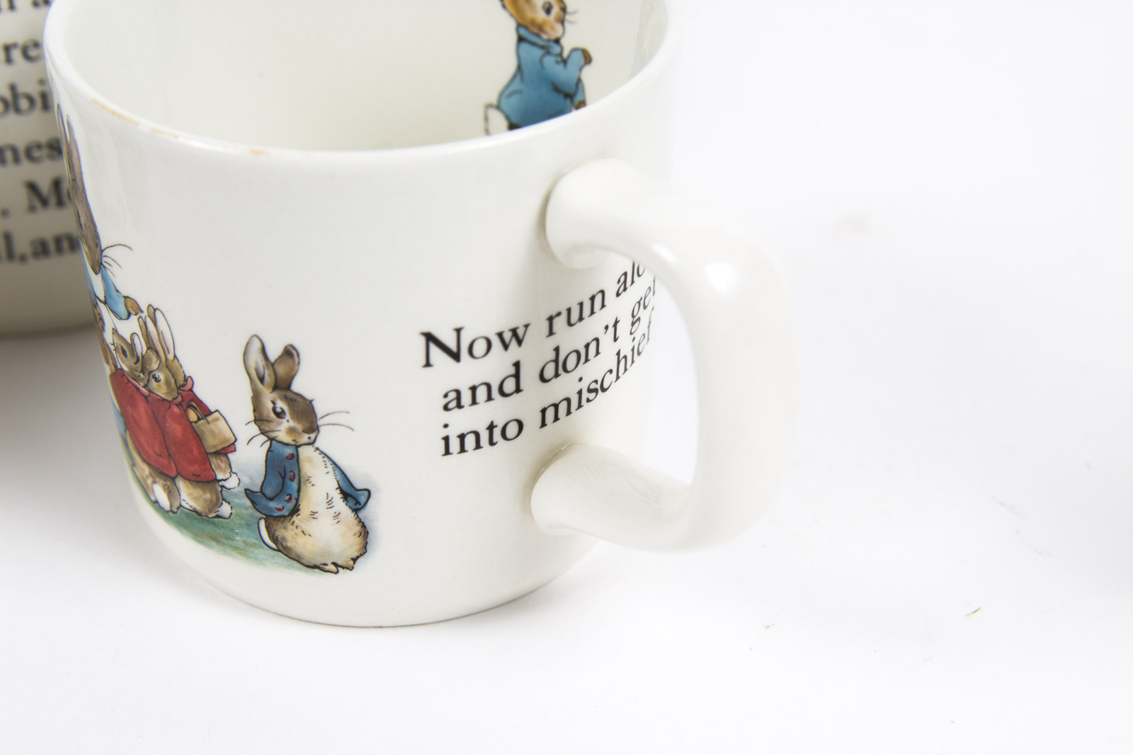 "Peter Rabbit" Porcelain Children's Mug Collection By Wedgwood